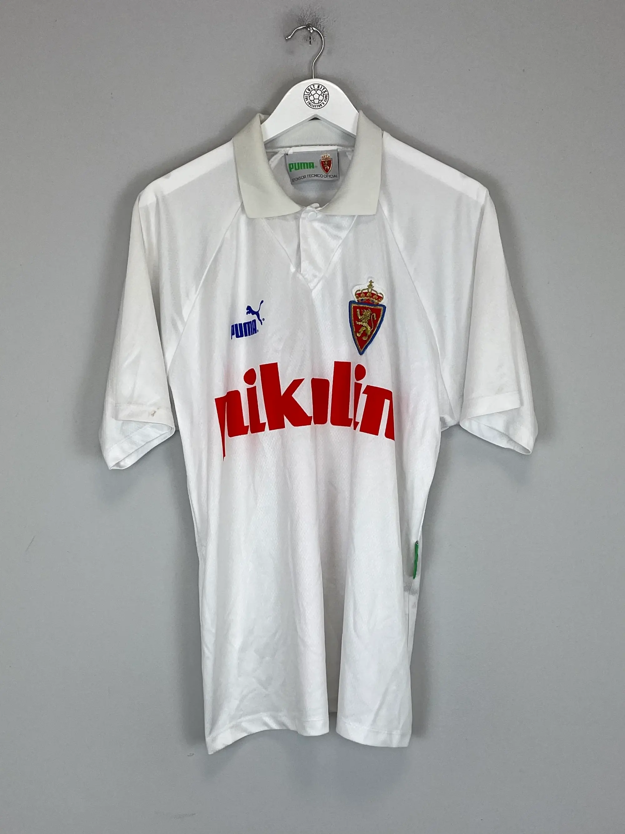 1994/95 REAL ZARAGOZA #9 HOME SHIRT (L) PUMA | Cult Kits