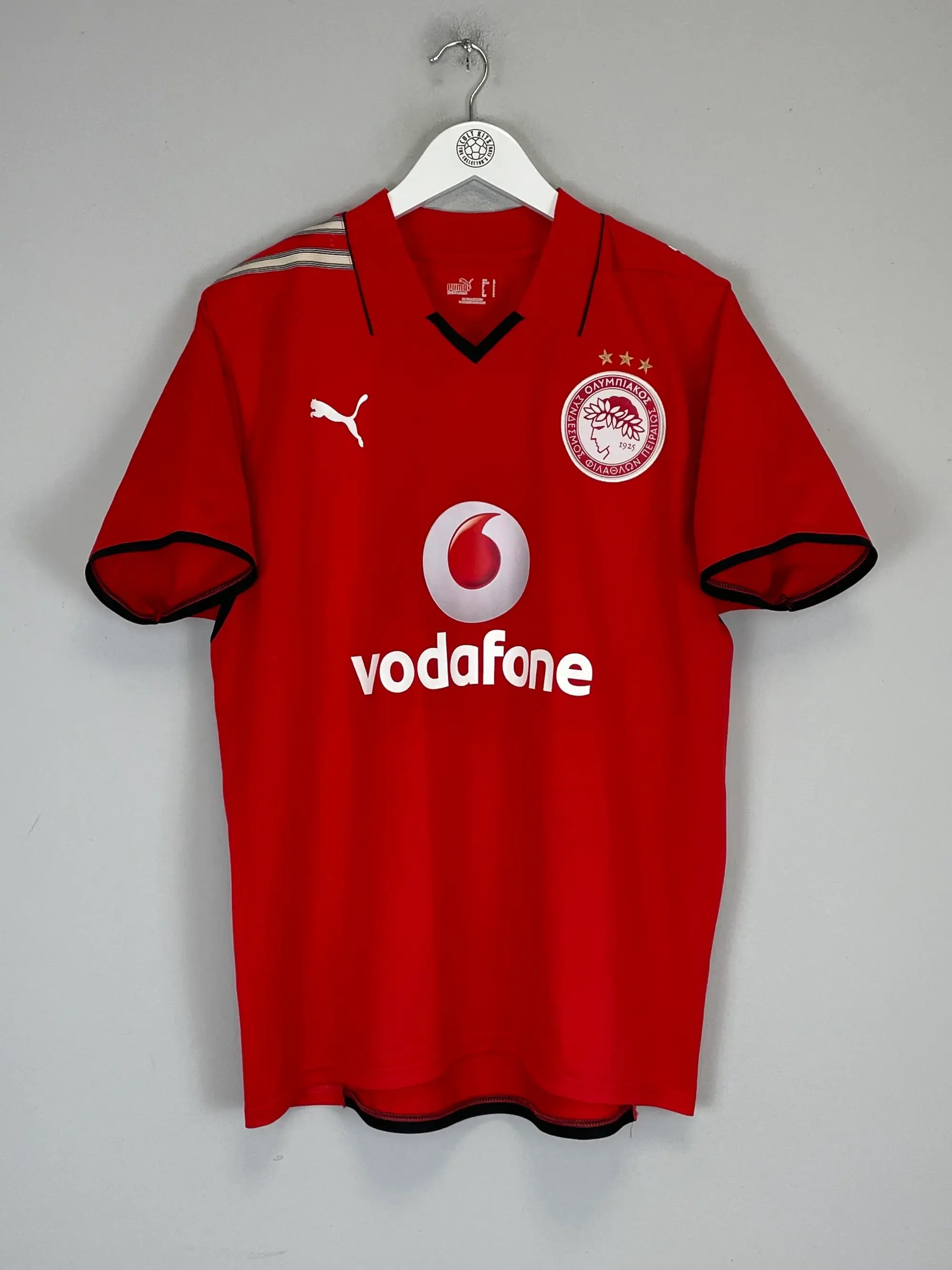 CULT KITS - 2008/09 OLYMPIAKOS MITROGLU #22 HOME SHIRT (L) PUMA