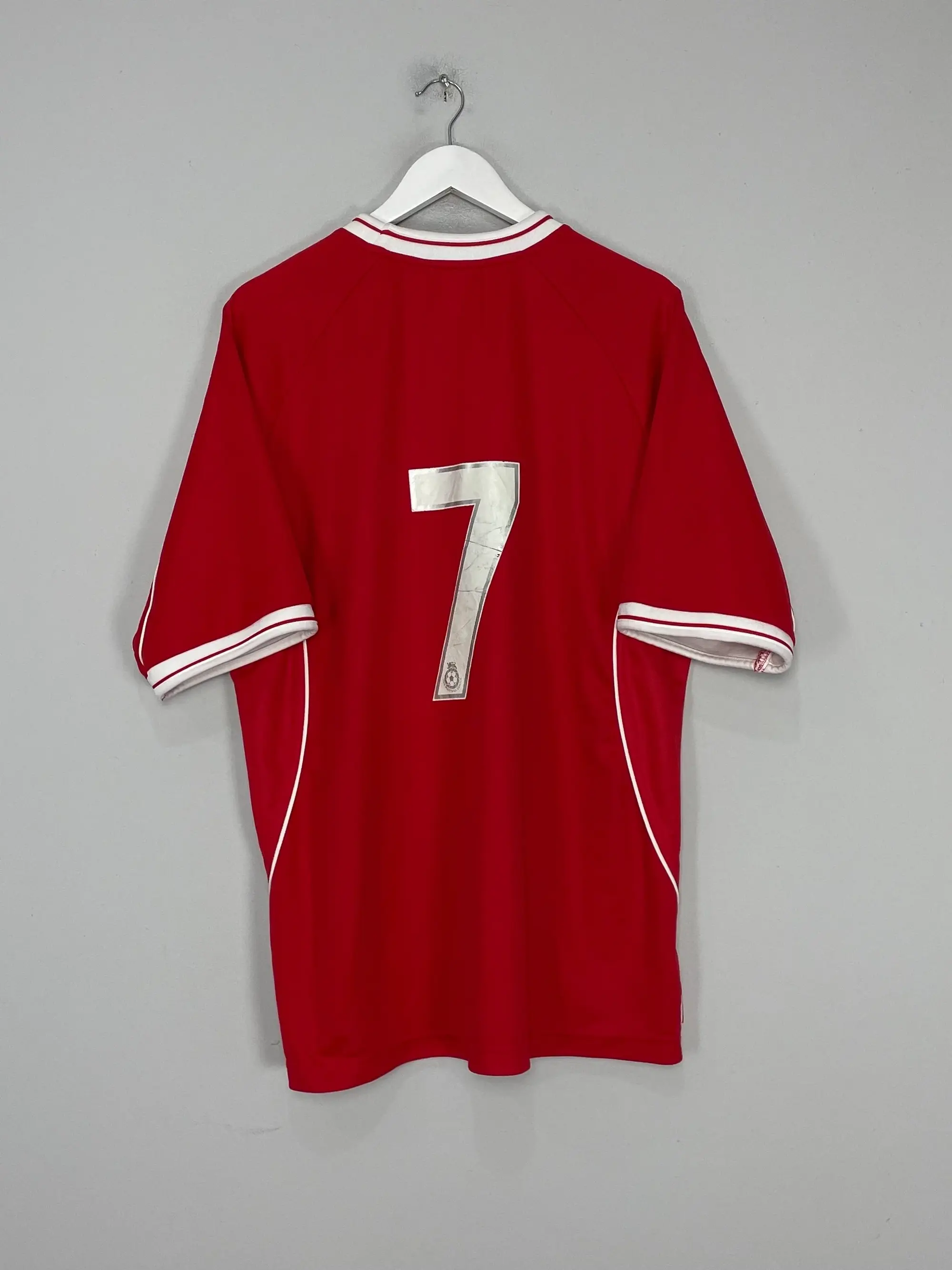 CULT KITS - 2000/02 NOTTINGHAM FOREST #7 HOME SHIRT (XXL) UMBRO