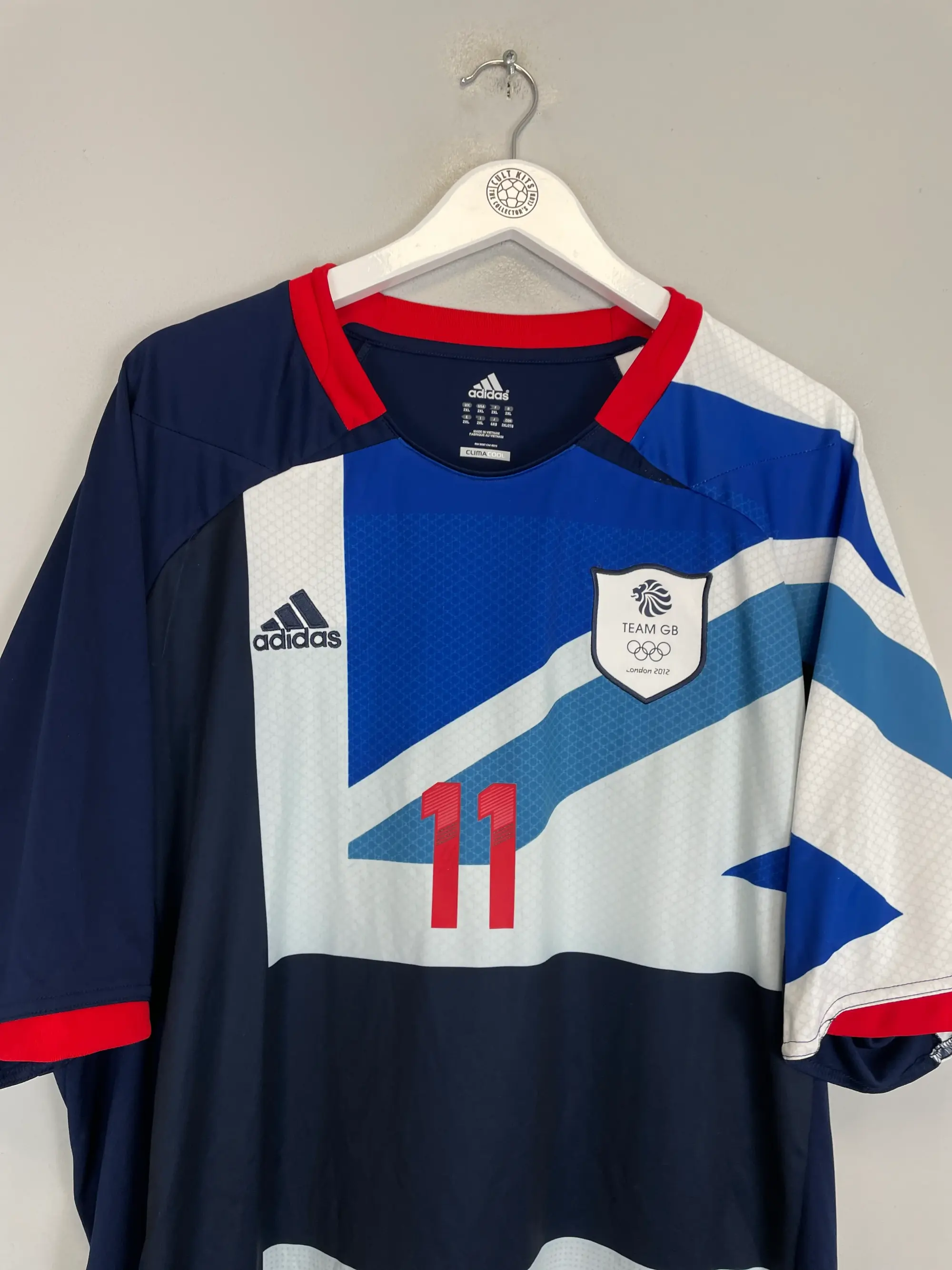 CULT KITS - 2015/16 NOTTINGHAM FOREST LANSBURY #10 HOME SHIRT (XL) ADIDAS