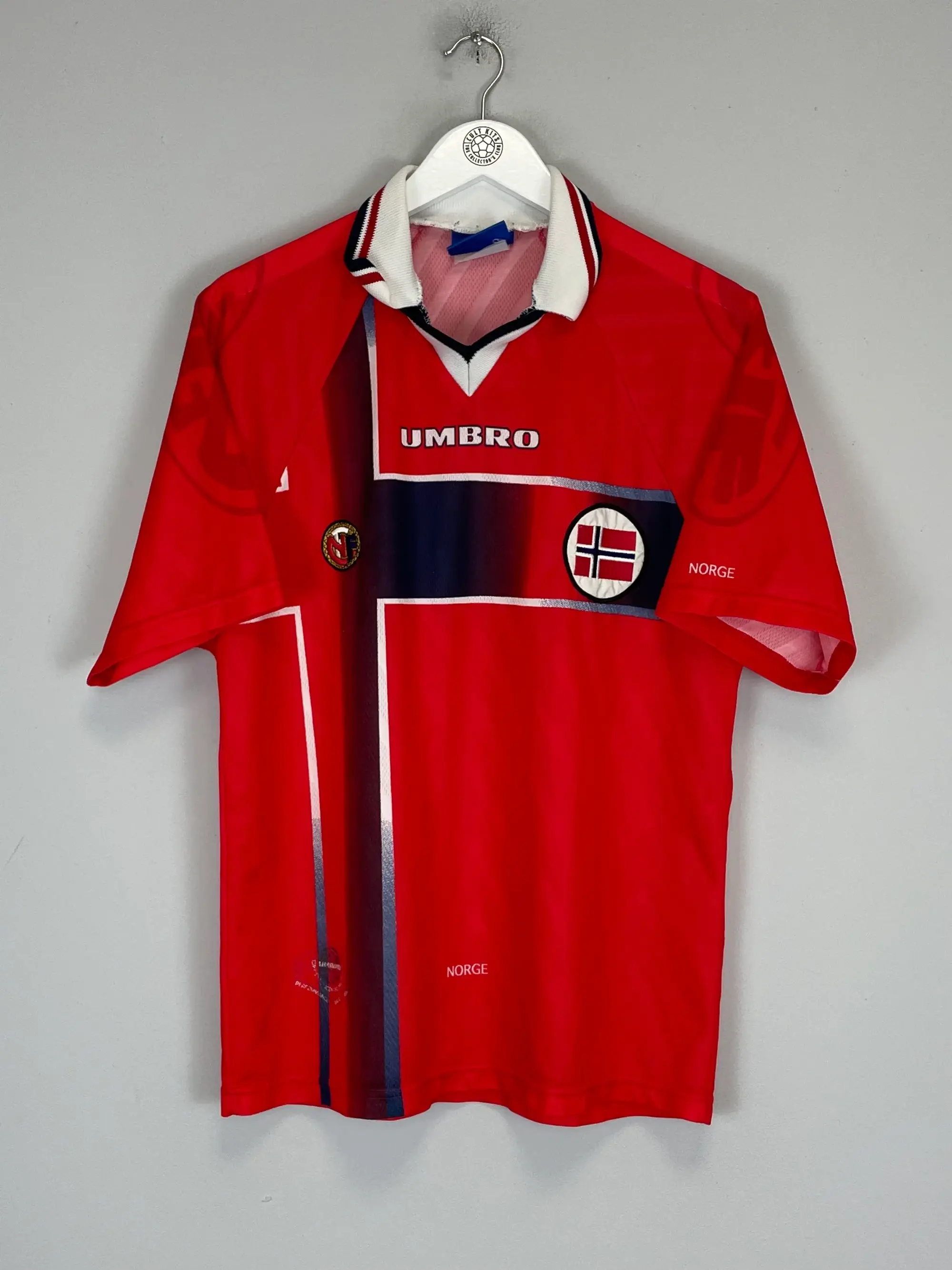 1997/98 NORWAY HOME SHIRT (M) UMBRO | Cult Kits