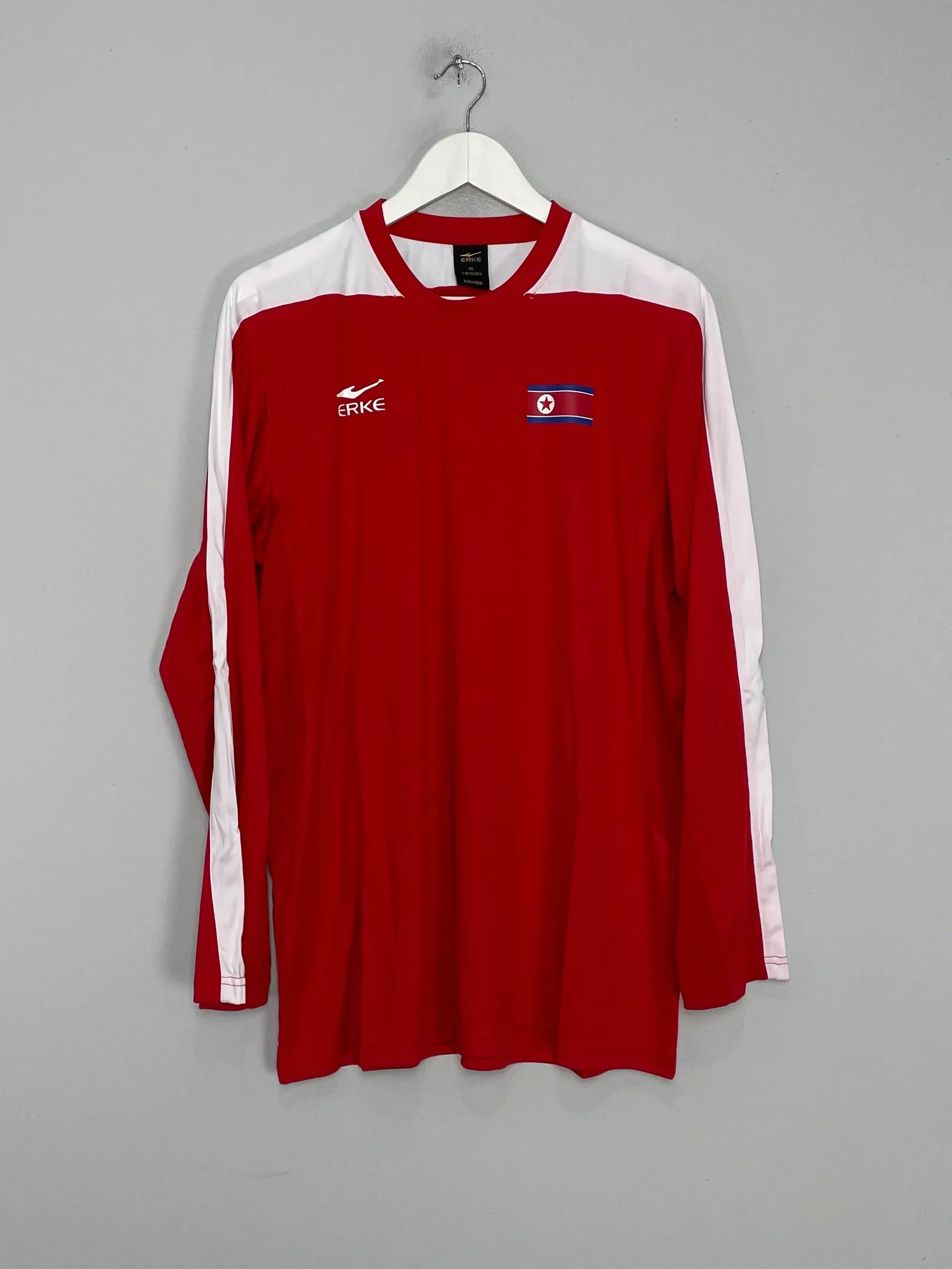 CULT KITS - 2008/10 NORTH KOREA L/S HOME SHIRT (XL) ERKE