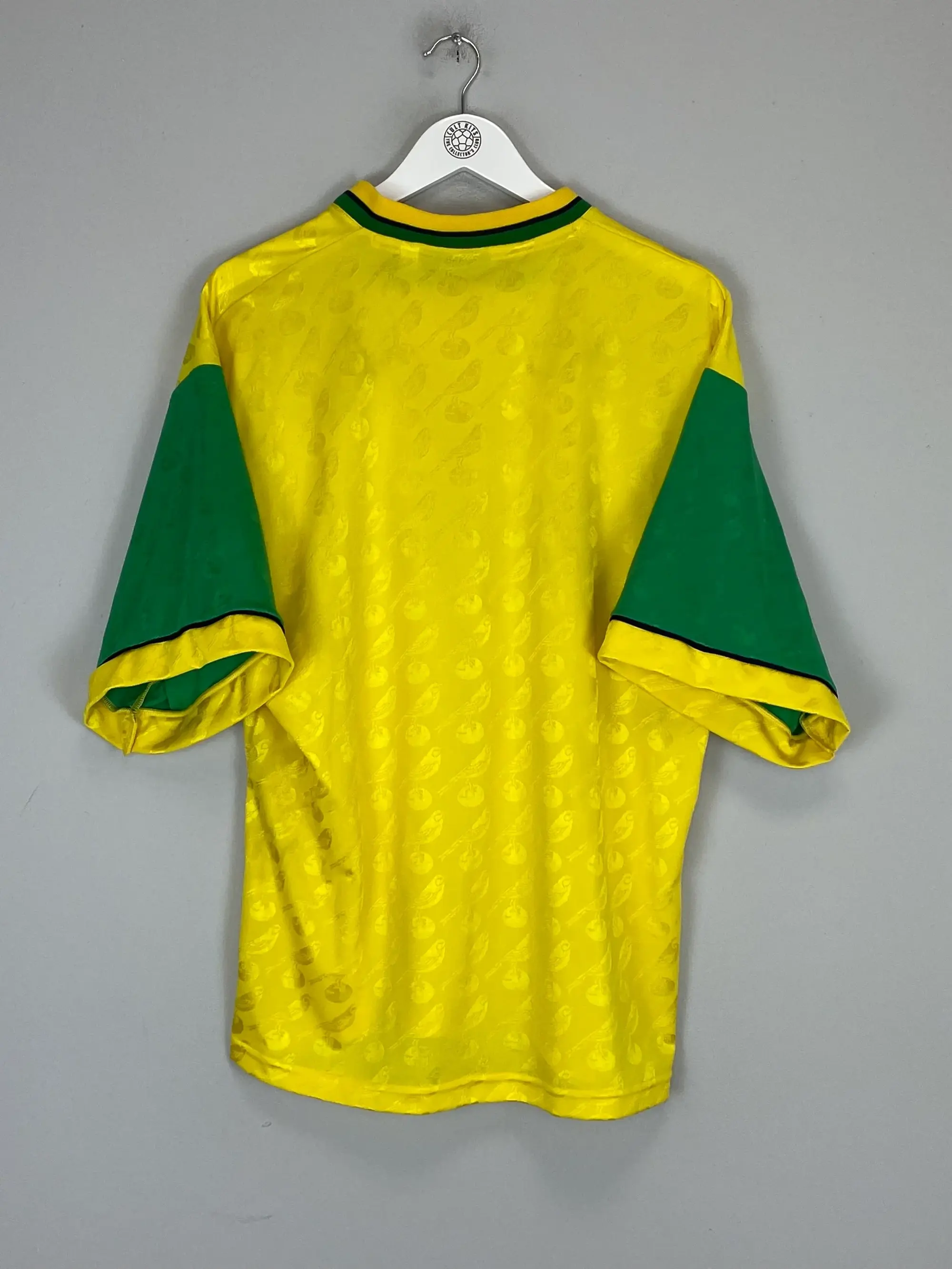 CULT KITS - 1996/97 NORWICH CITY HOME SHIRT (M) MITRE