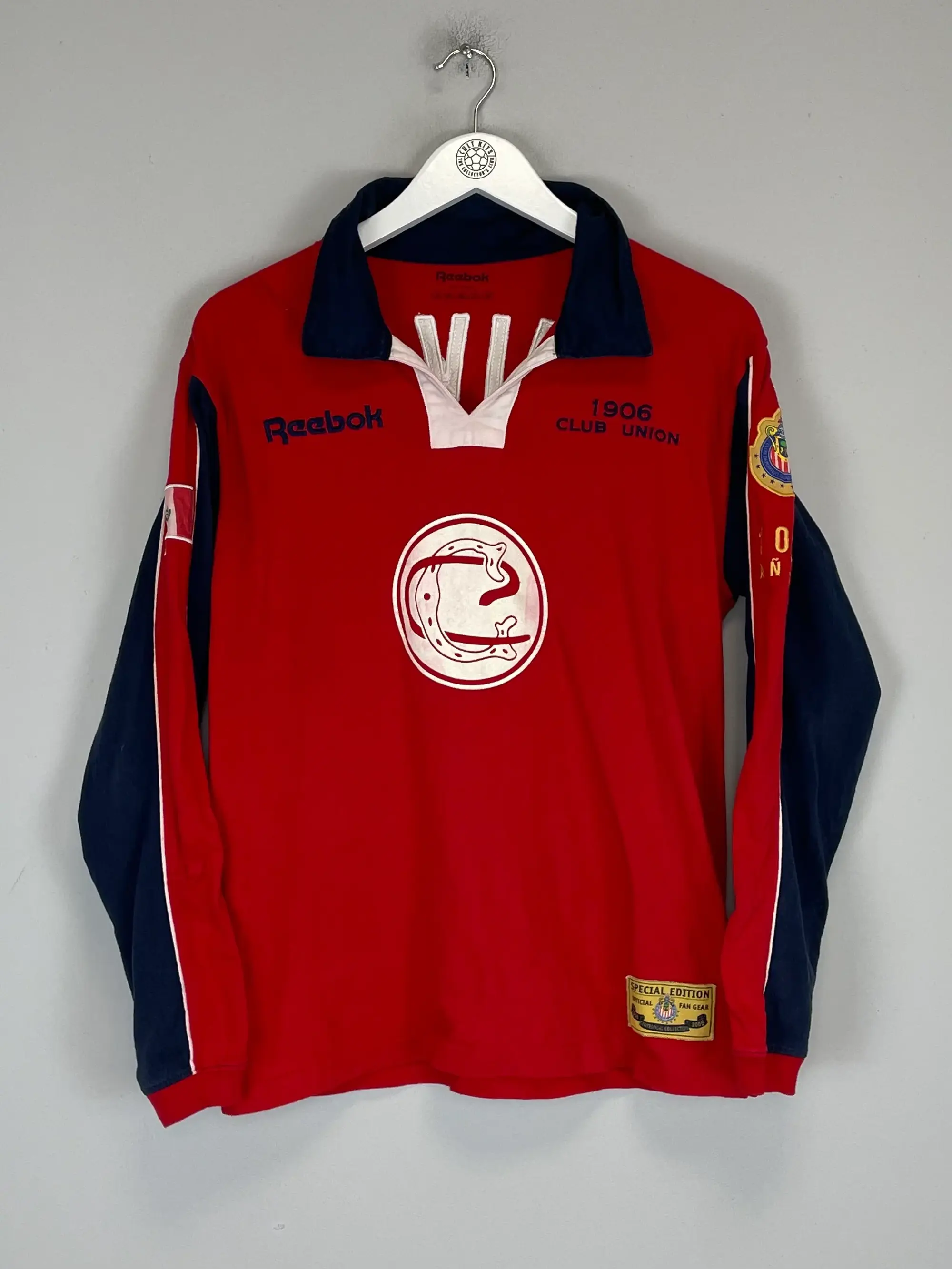 2005/06 CHIVAS GUADALAJARA L/S CENTENARY SHIRT (S) REEBOK | Cult Kits