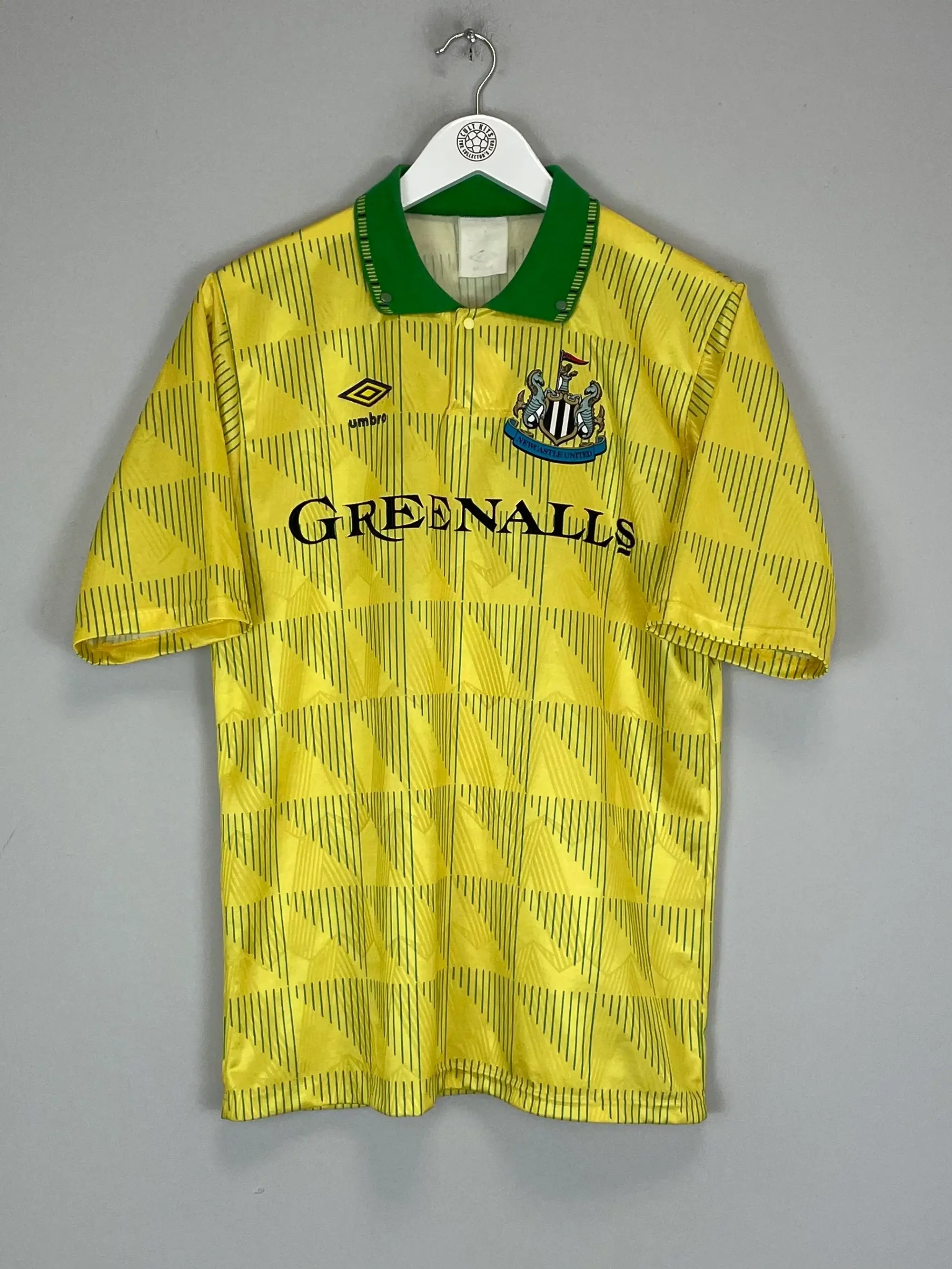 Cult Kits - 1990 NEWCASTLE UNITED AWAY SHIRT (M) UMBRO
