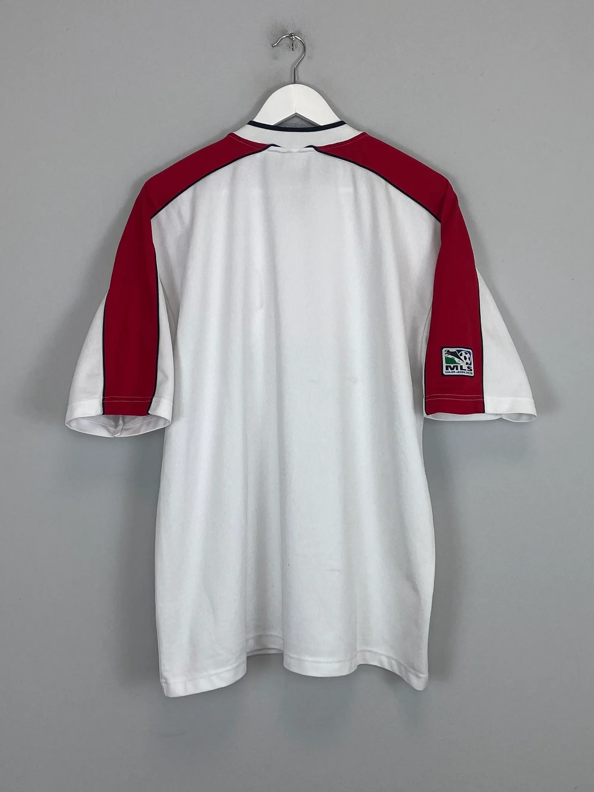 CULT KITS - 1999 NEW ENGLAND REVOLUTIONS AWAY SHIRT (L) REEBOK