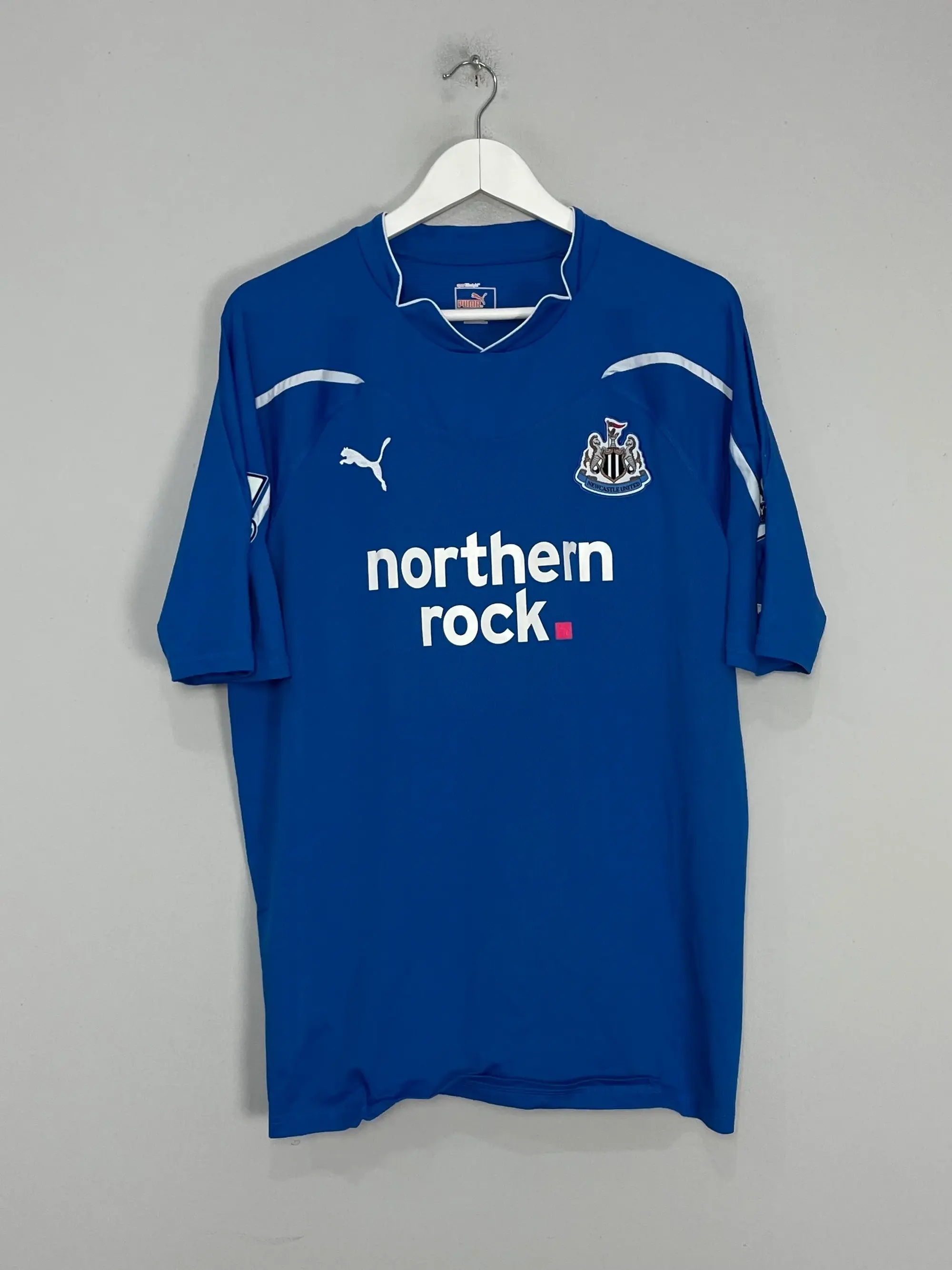 CULT KITS - 2010/11 NEWCASTLE CARROLL #9 *MATCH ISSUED + SIGNED* AWAY SHIRT (XL) PUMA