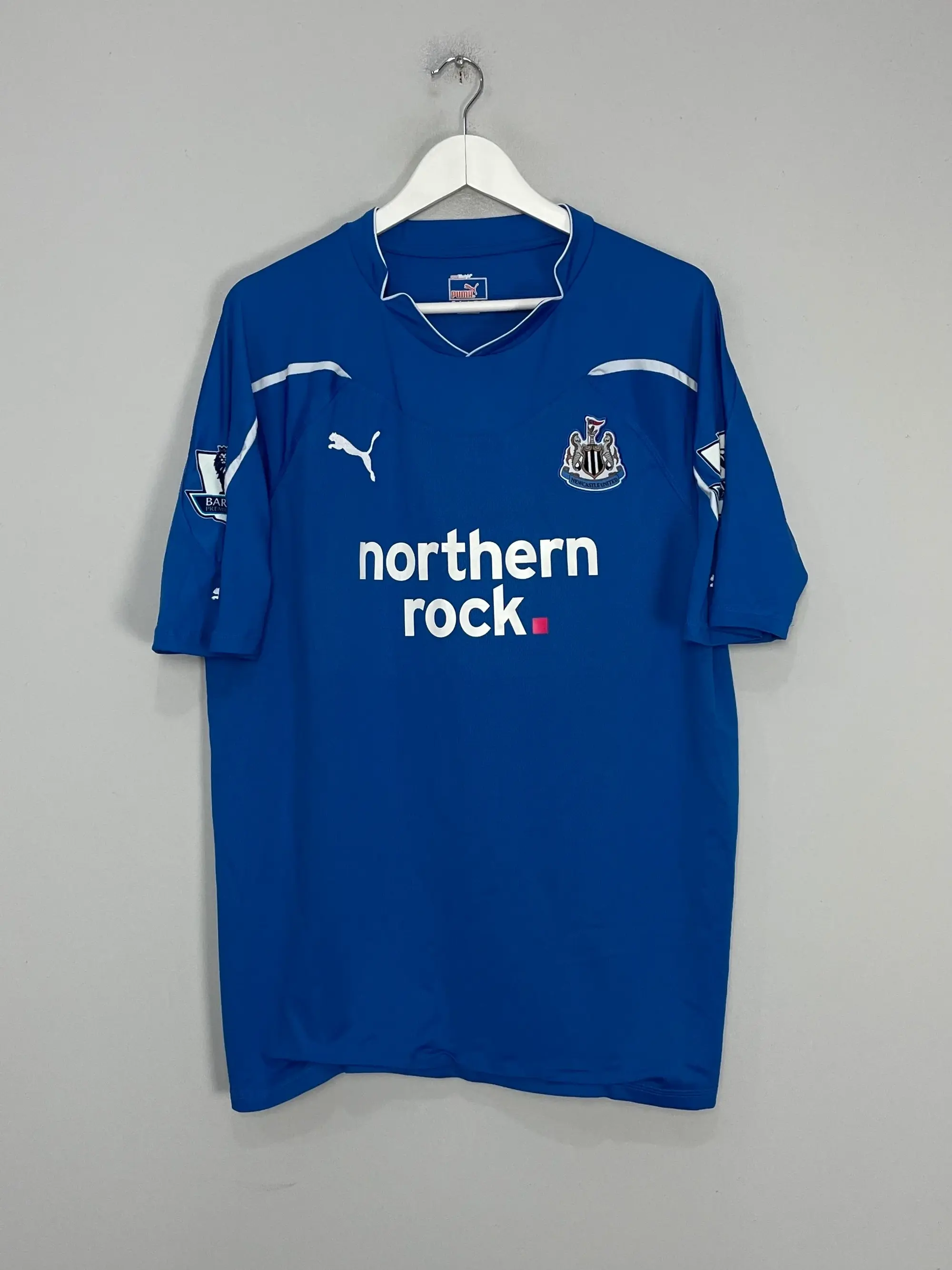 CULT KITS - 2010/11 NEWCASTLE NOLAN #4 *MATCH ISSUED + SIGNED* AWAY SHIRT (XL) PUMA