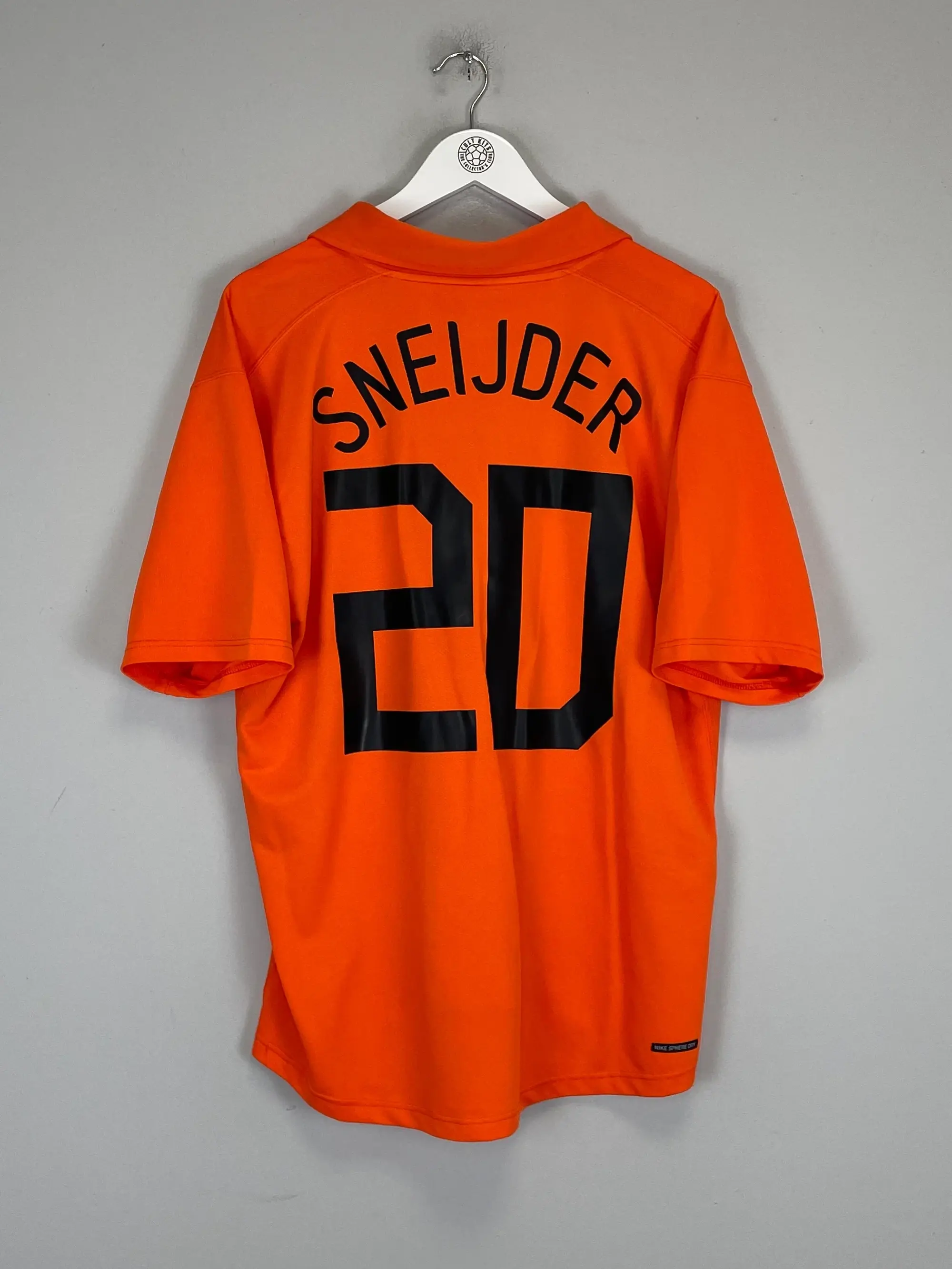 CULT KITS - 2006/08 NETHERLANDS SNEIJDER #20 HOME SHIRT (XL) NIKE