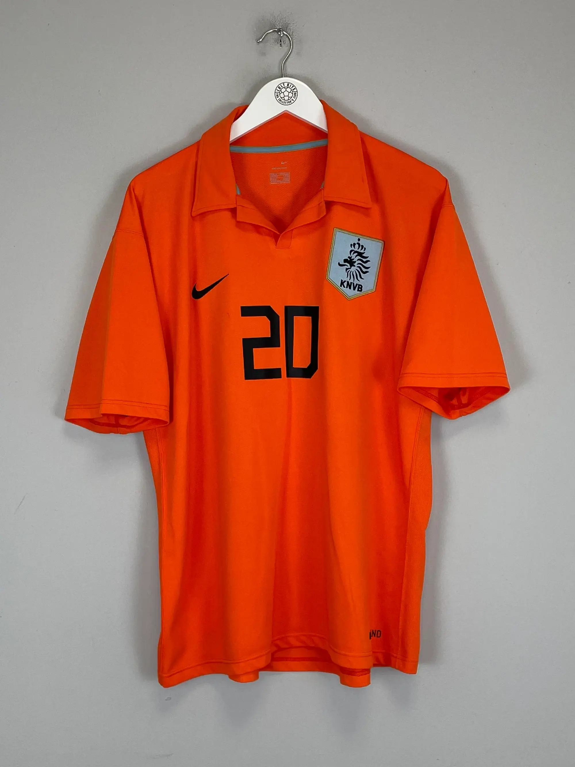CULT KITS - 2006/08 NETHERLANDS SNEIJDER #20 HOME SHIRT (XL) NIKE
