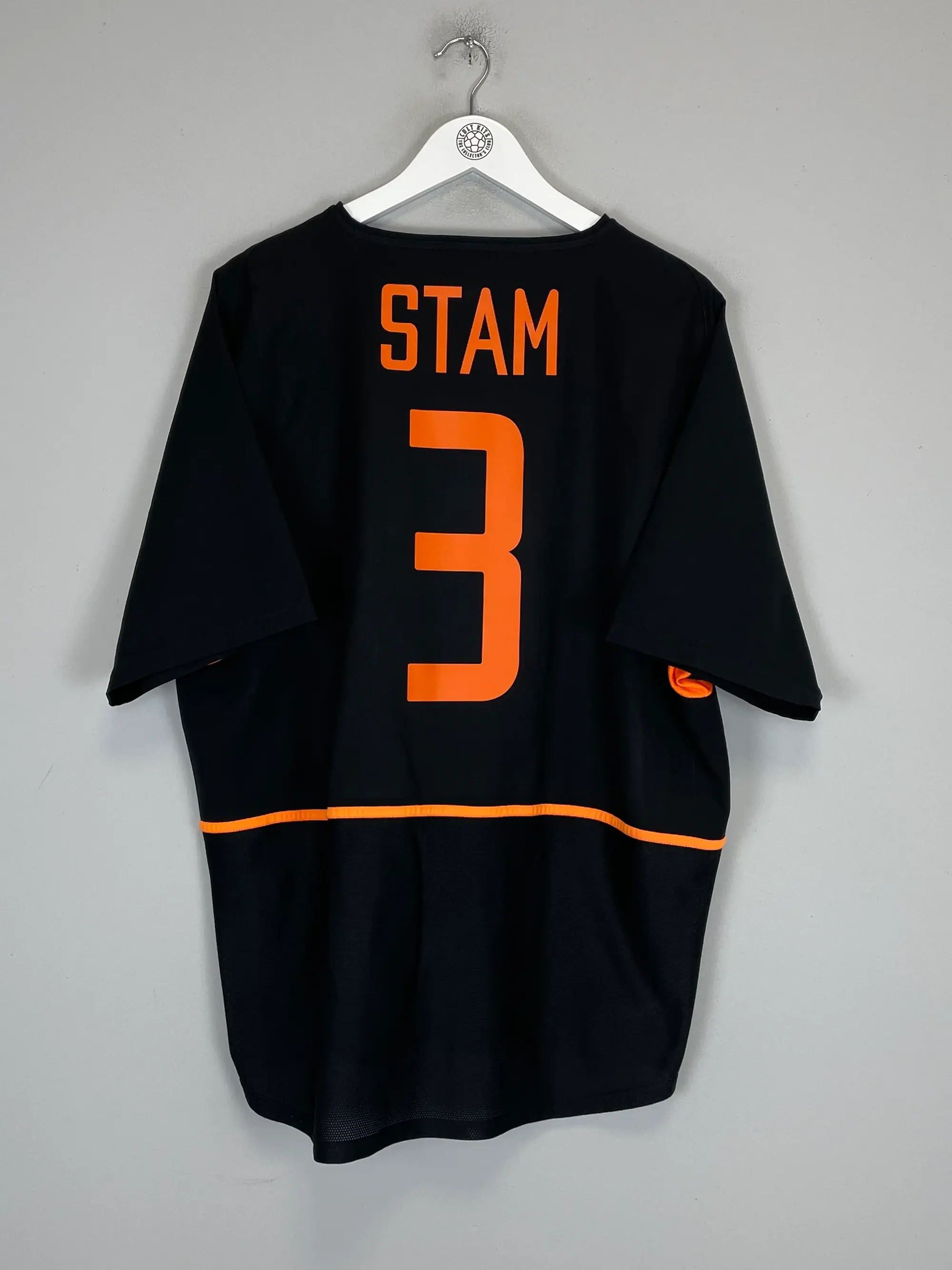 2002/04 NETHERLANDS STAM #3 AWAY SHIRT (XL) NIKE | Cult Kits
