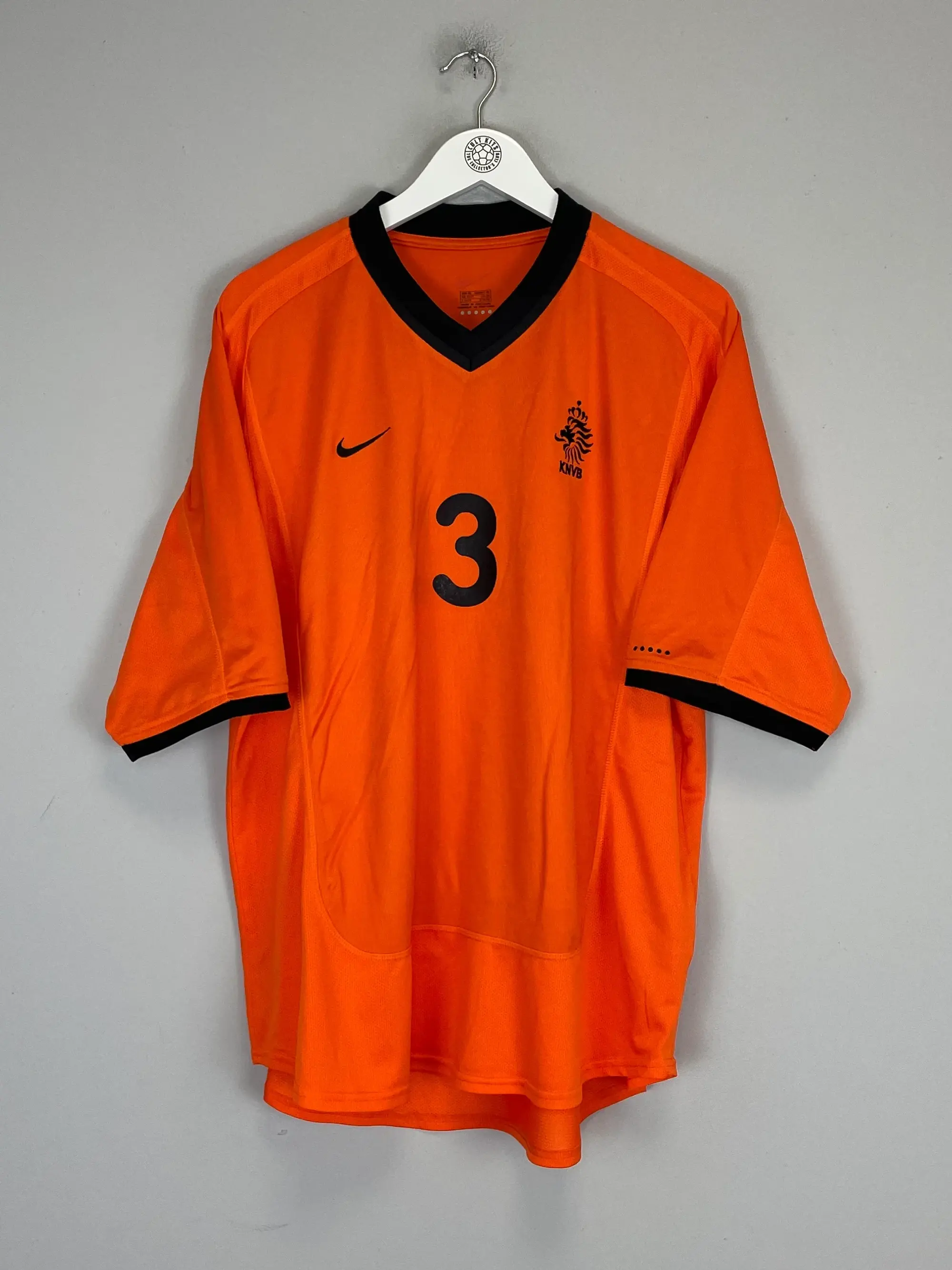 2000/02 NETHERLANDS STAM #3 HOME SHIRT (XL) NIKE | Cult Kits