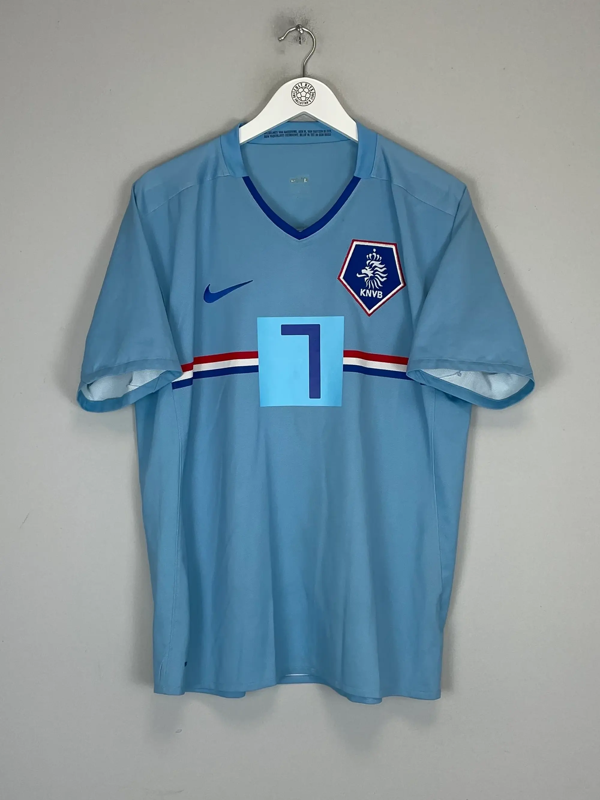 CULT KITS - 2008/10 NETHERLANDS V.PERSIE #7 AWAY SHIRT (L) NIKE