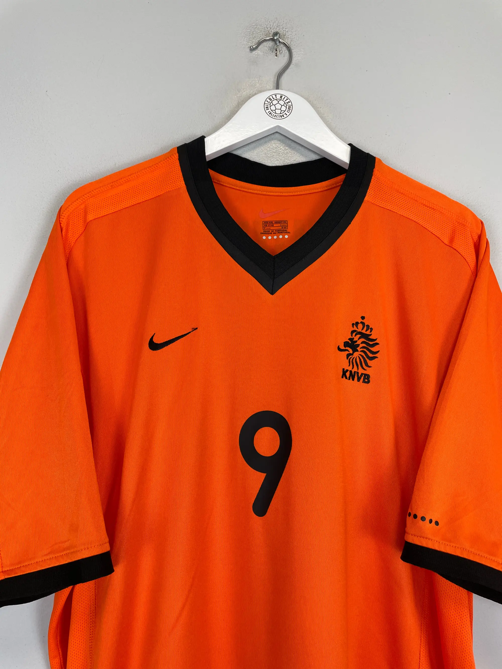 2000/02 NETHERLANDS KLUIVERT #9 HOME SHIRT (XXL) NIKE | Cult Kits