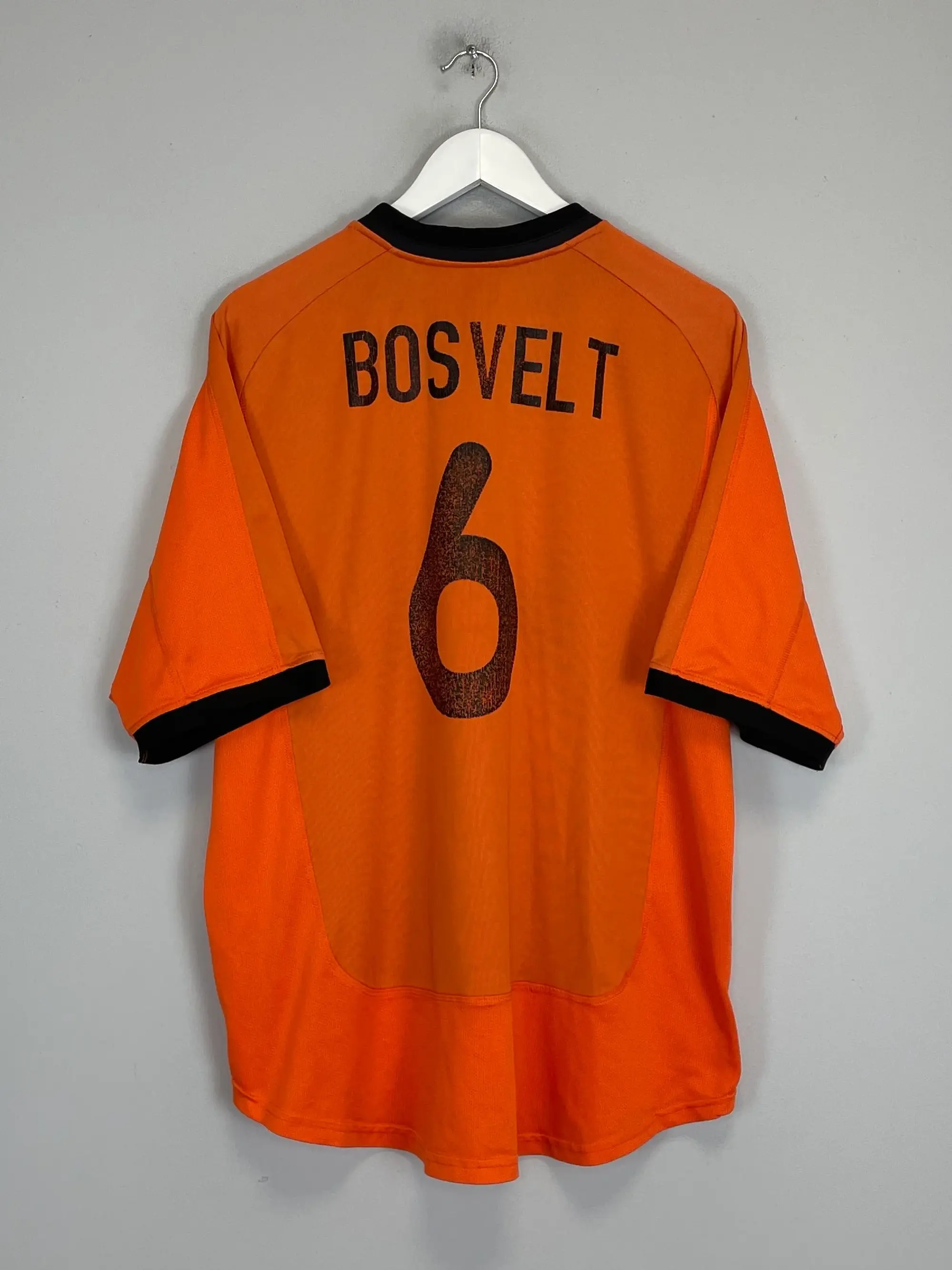CULT KITS - 2000/02 NETHERLANDS BOSVELT #6 HOME SHIRT (XL) NIKE