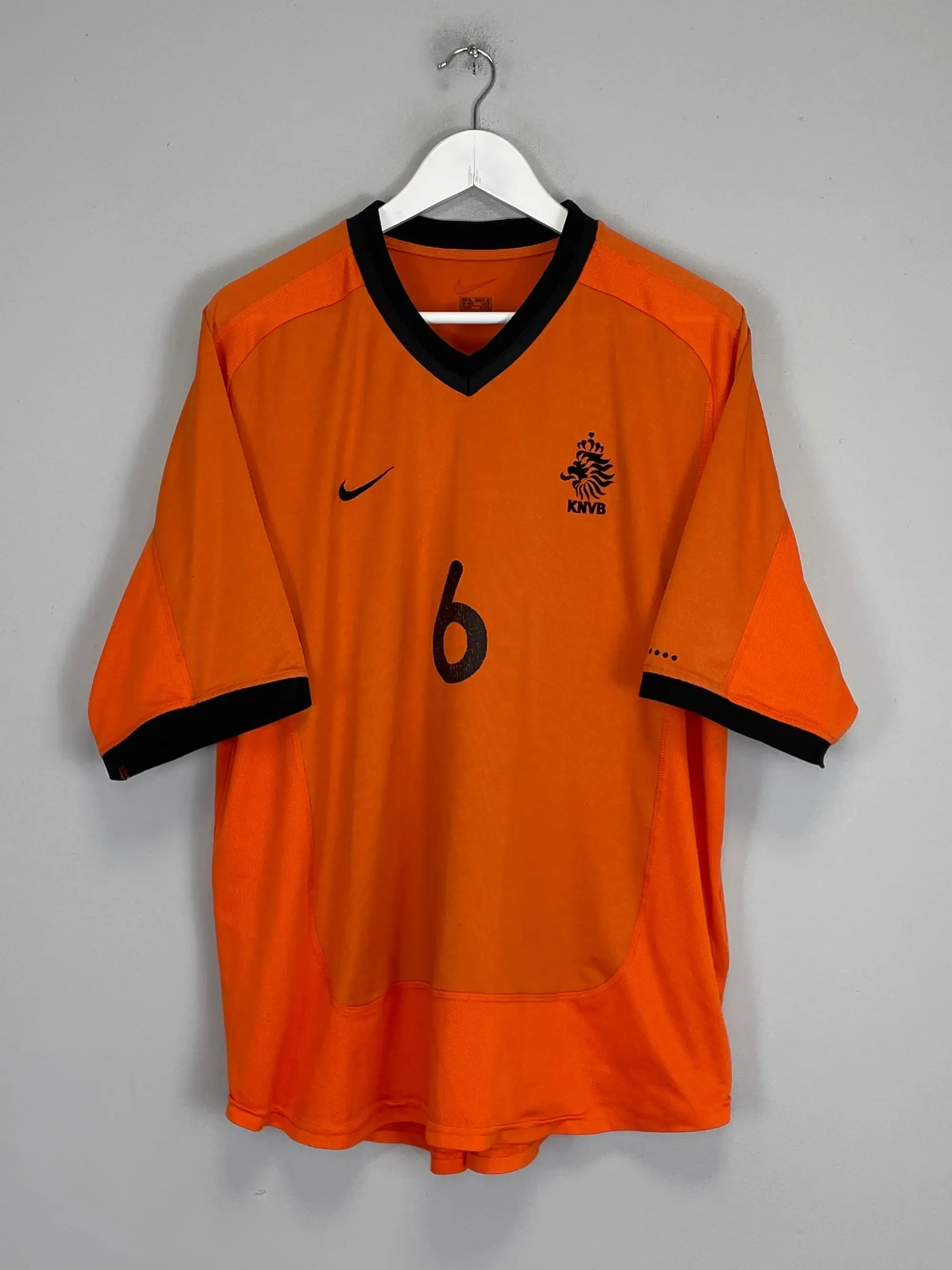 CULT KITS - 2000/02 NETHERLANDS BOSVELT #6 HOME SHIRT (XL) NIKE