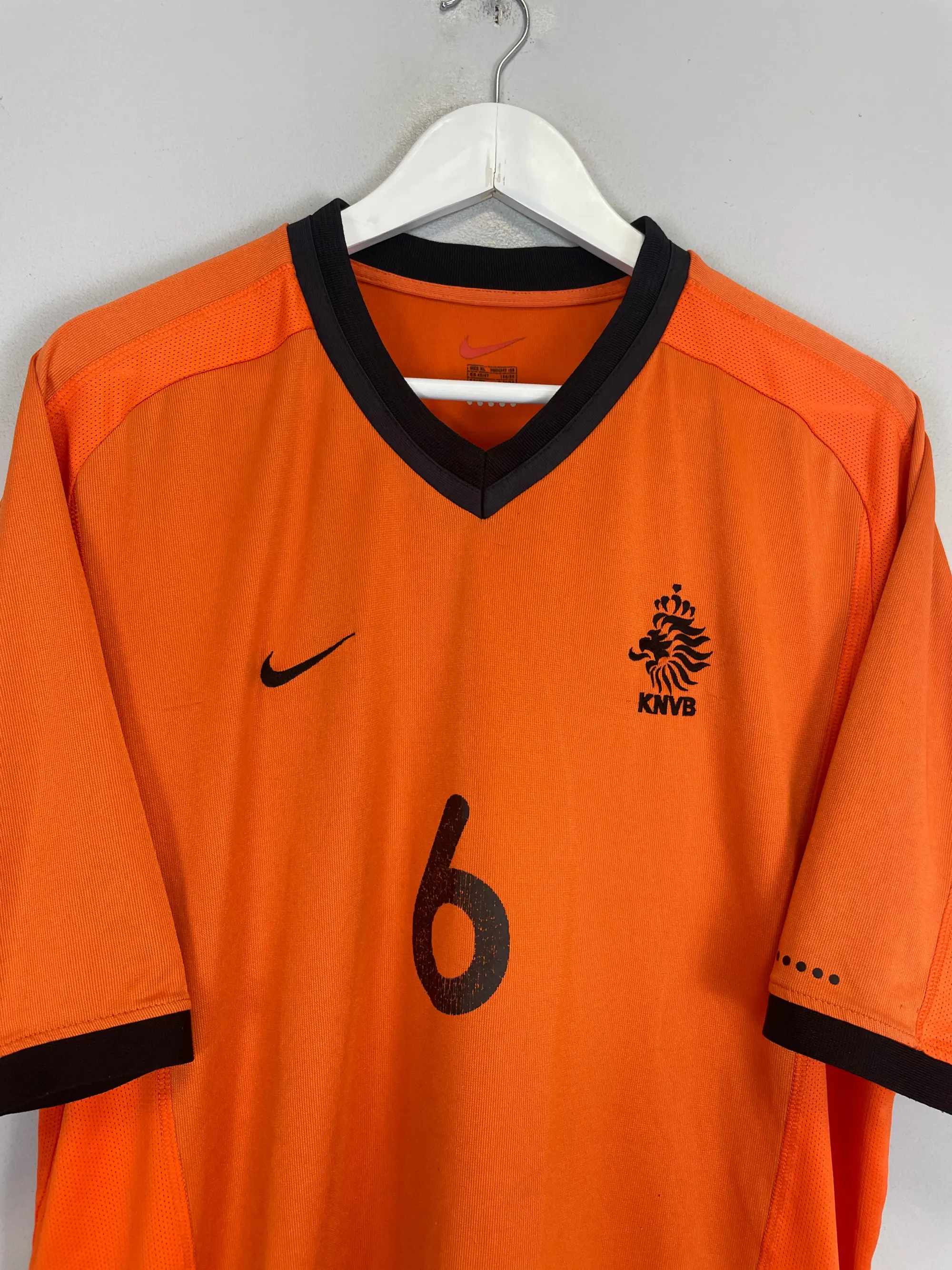 CULT KITS - 2000/02 NETHERLANDS BOSVELT #6 HOME SHIRT (XL) NIKE