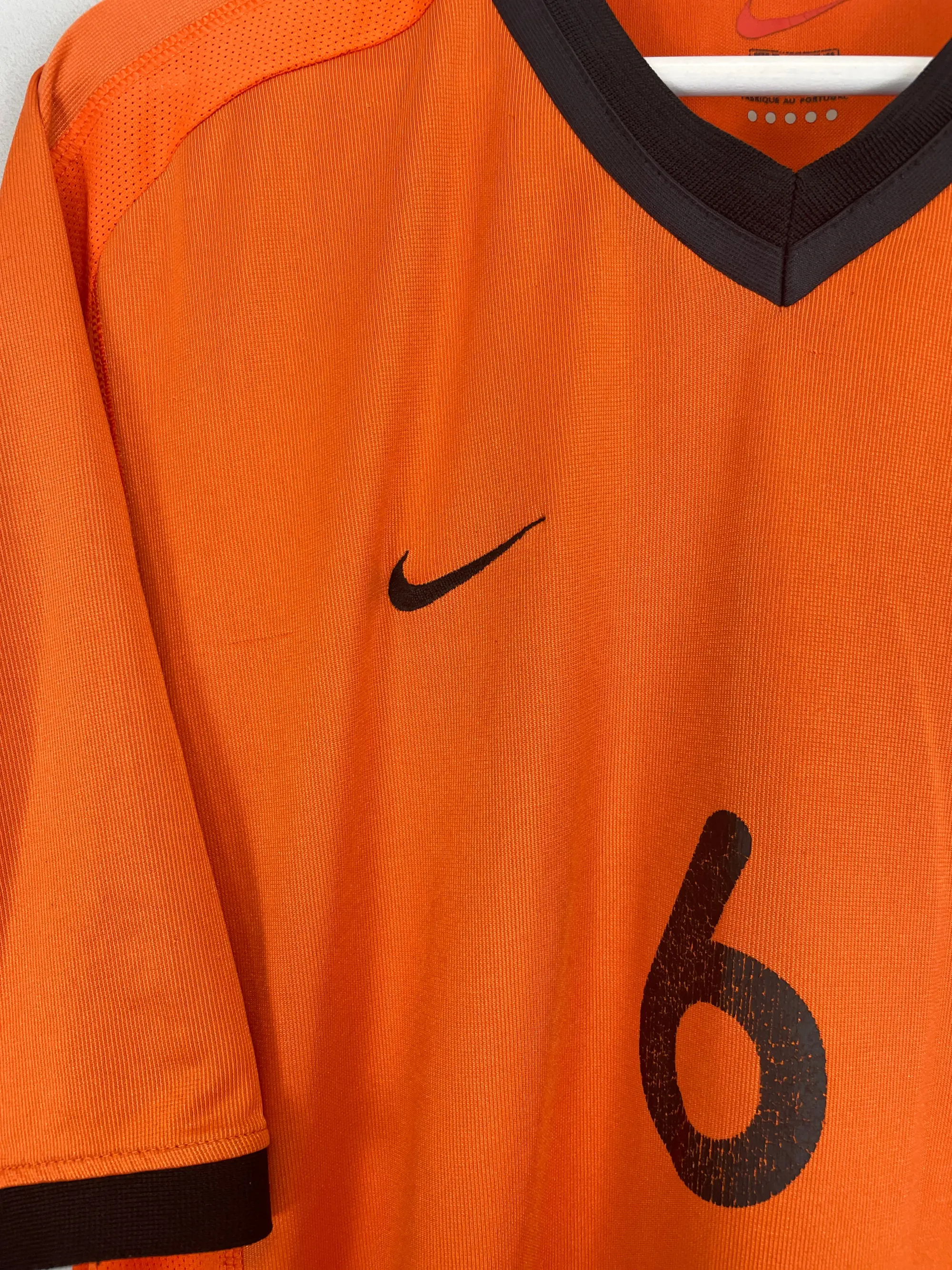 CULT KITS - 2000/02 NETHERLANDS BOSVELT #6 HOME SHIRT (XL) NIKE