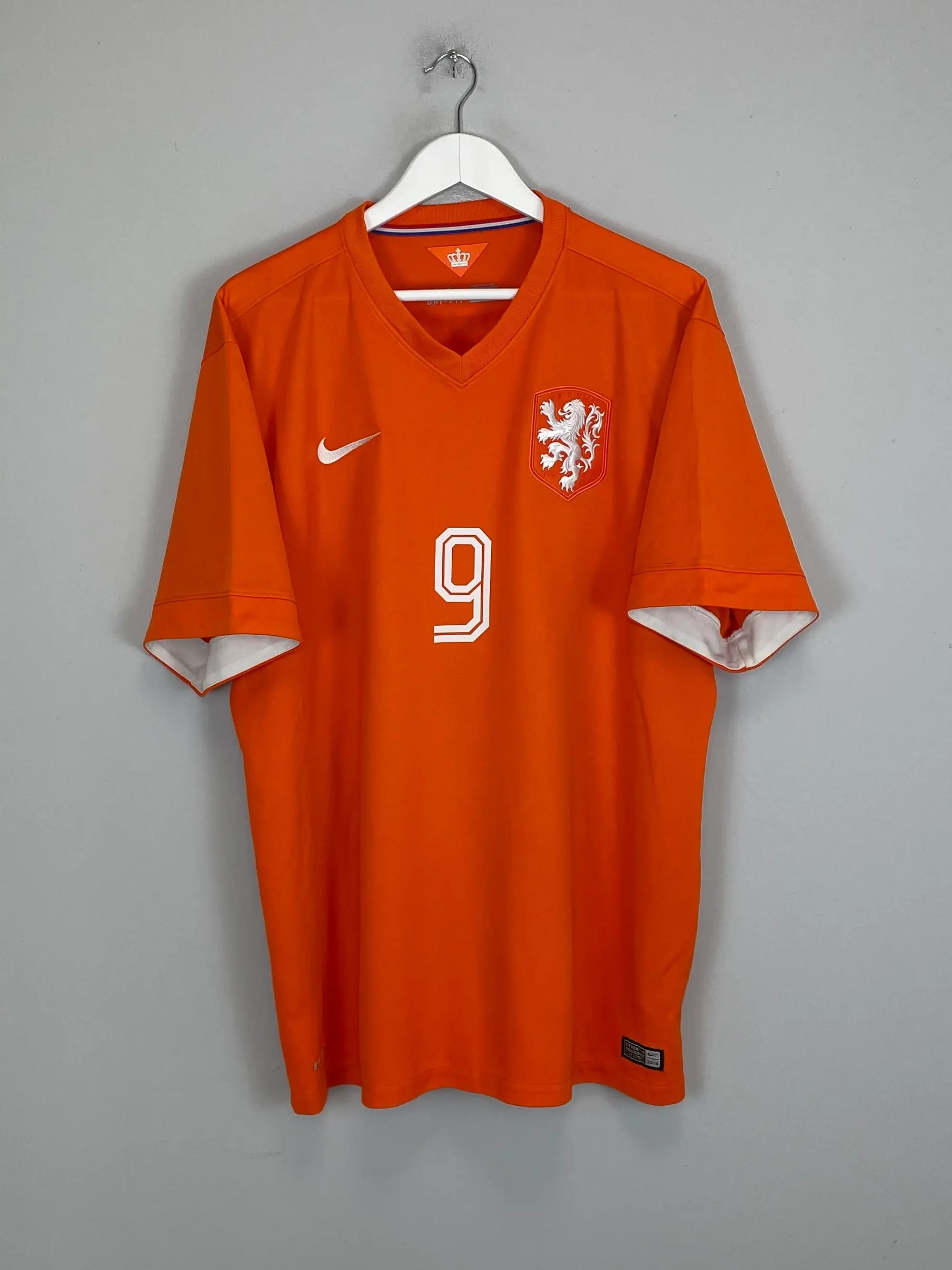 CULT KITS - 2014/15 NETHERLANDS V.PERSIE #9 HOME SHIRT (XXL) NIKE