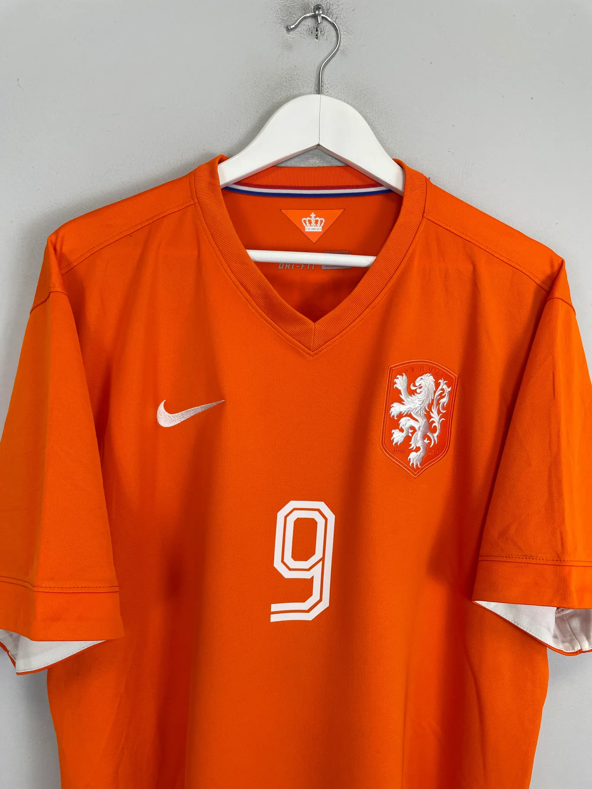 CULT KITS - 2014/15 NETHERLANDS V.PERSIE #9 HOME SHIRT (XXL) NIKE