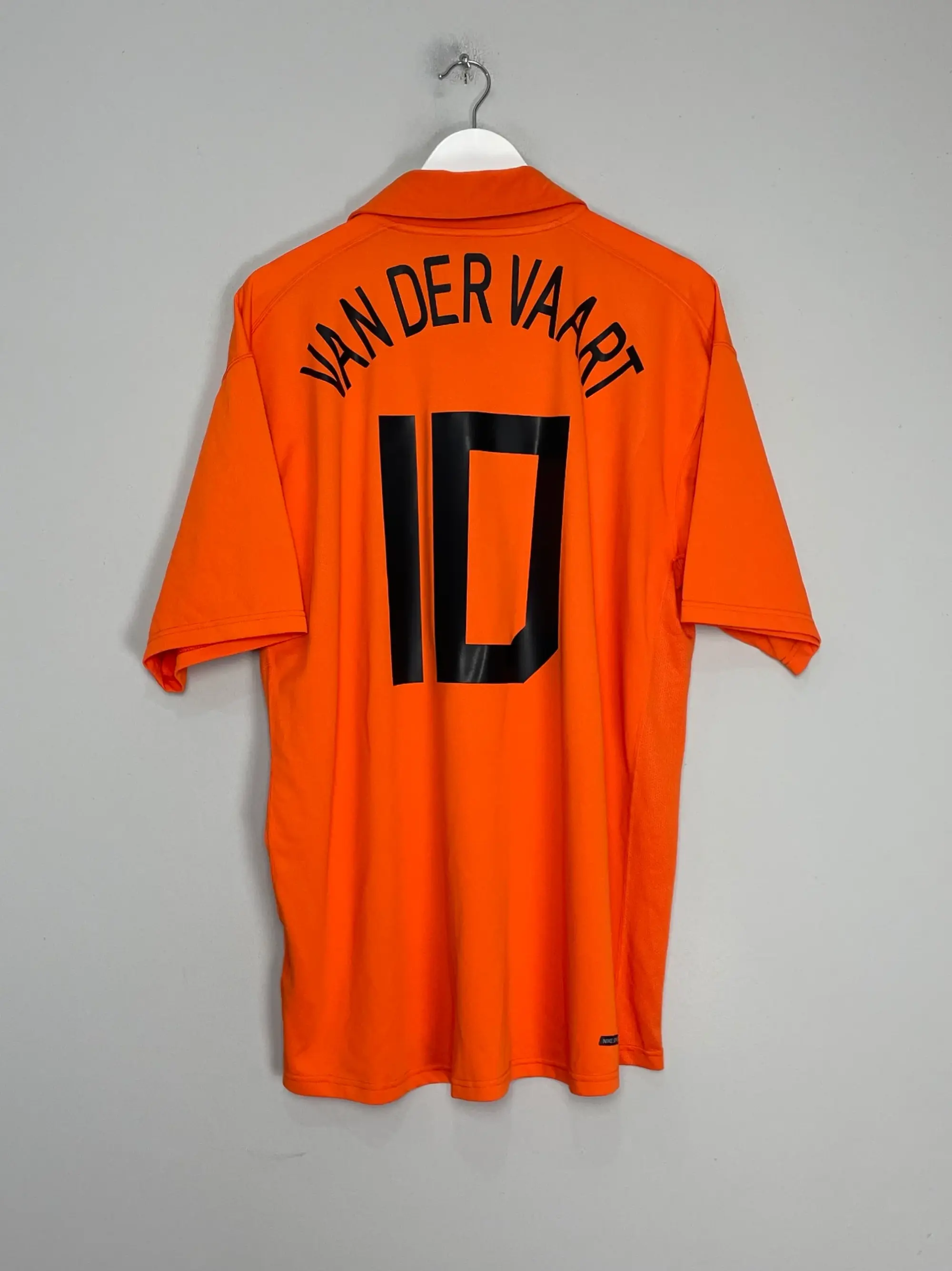 CULT KITS - 2006/08 NETHERLANDS VAN DER VAART #10 HOME SHIRT (XXL) NIKE