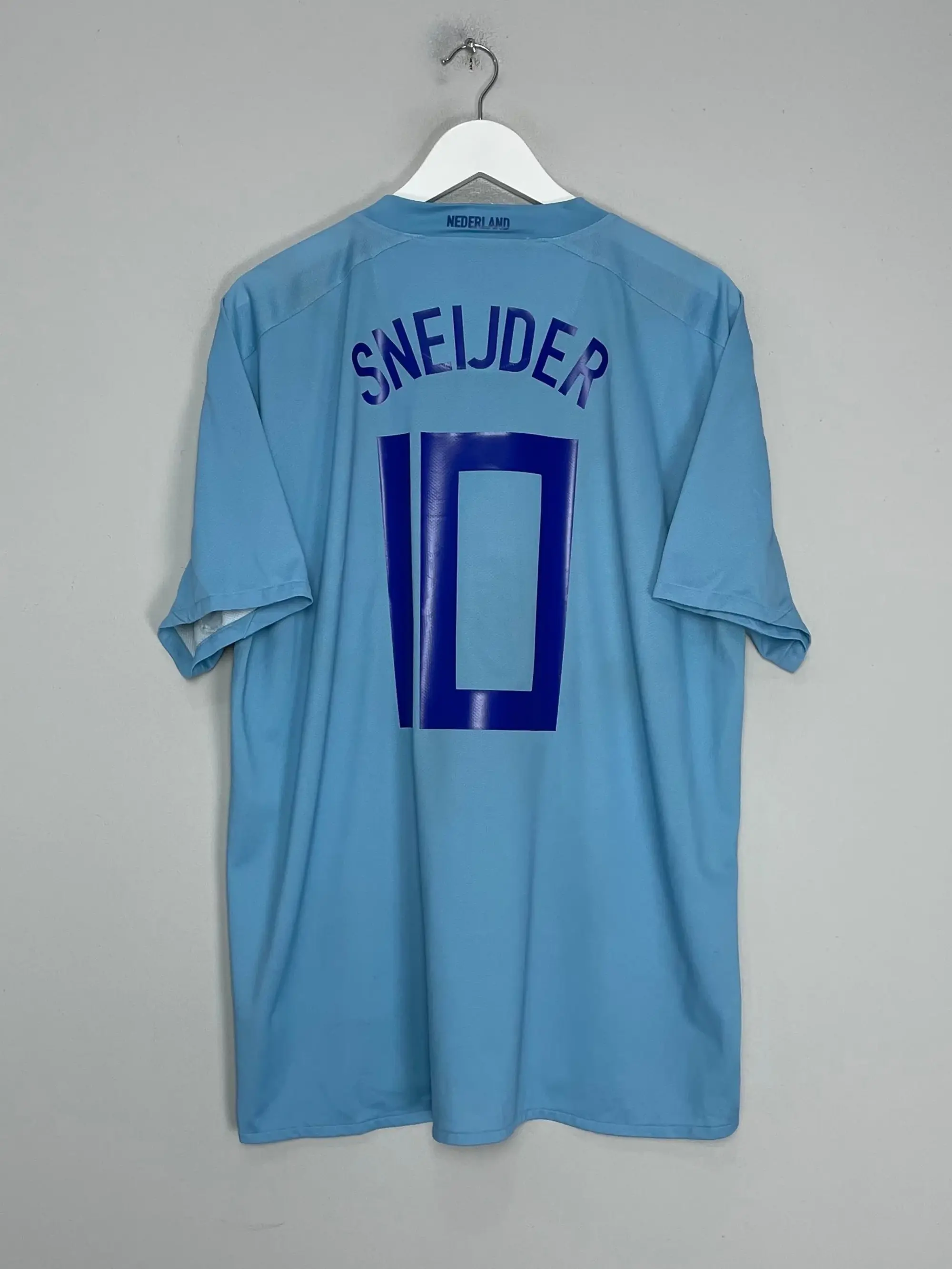 CULT KITS - 2008/09 NETHERLANDS SNEIJDER #10 AWAY SHIRT (XL) NIKE