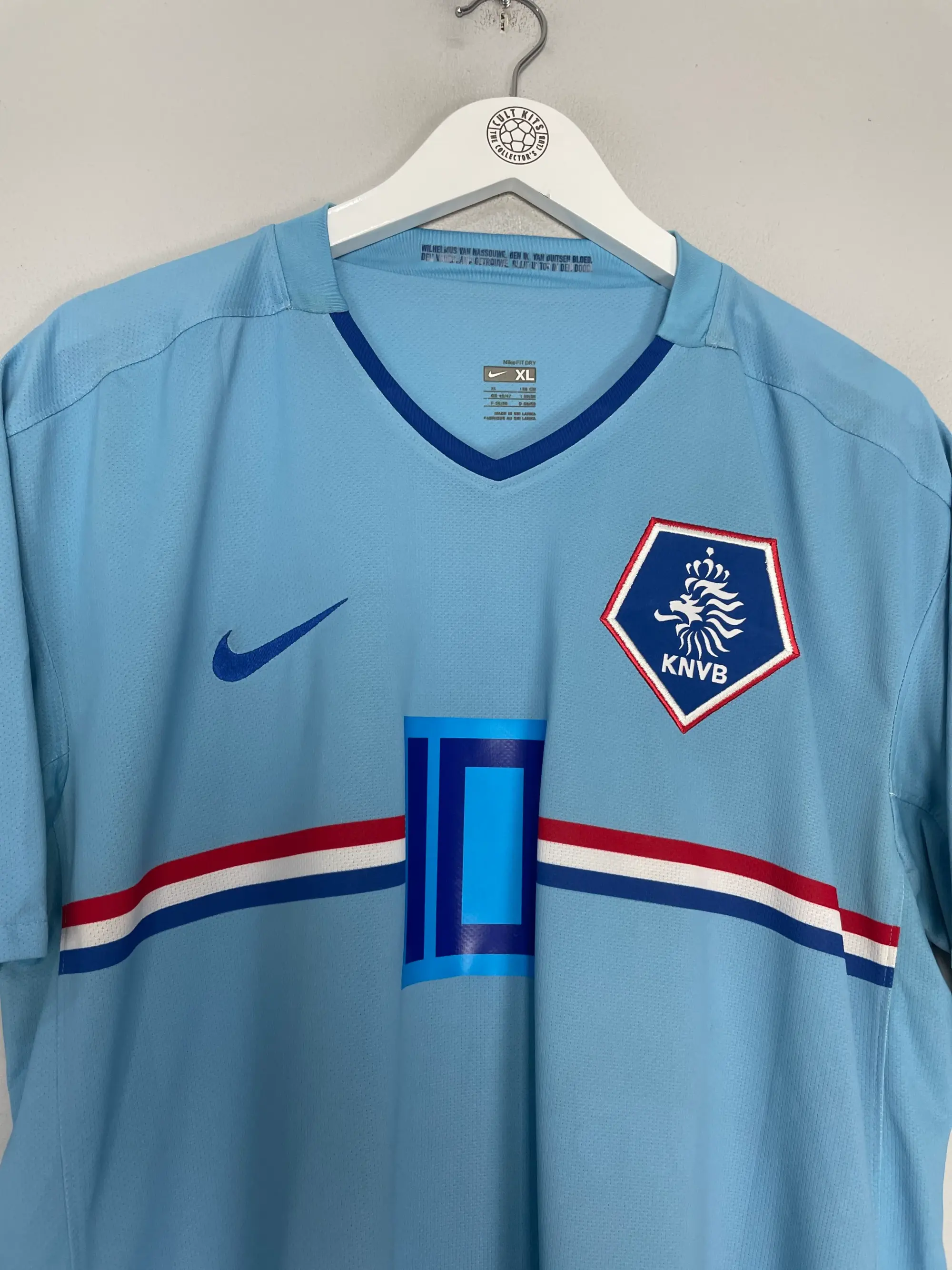 CULT KITS - 2008/09 NETHERLANDS SNEIJDER #10 AWAY SHIRT (XL) NIKE