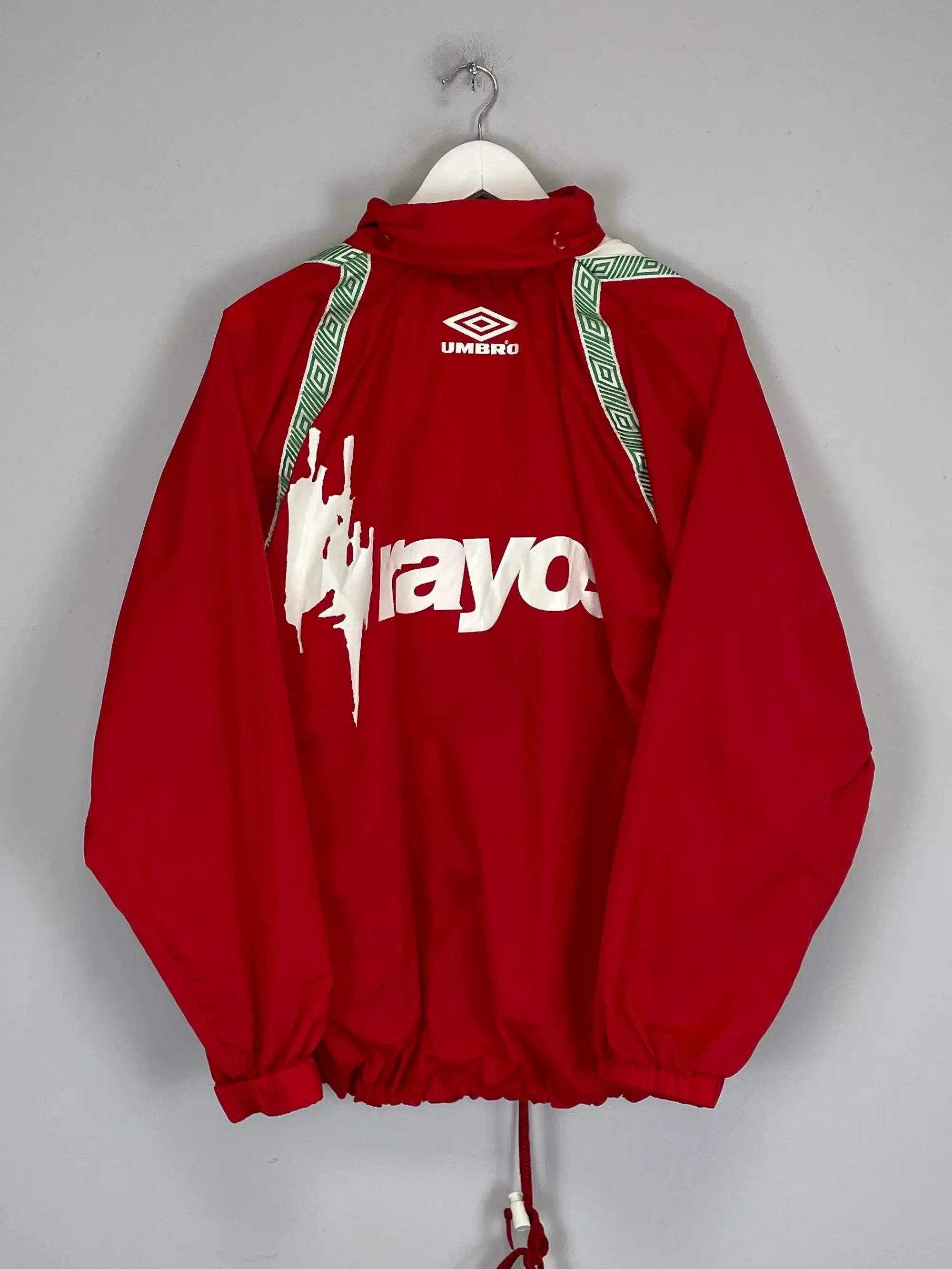 CULT KITS - 1995/96 NECAXA 1/2 ZIP JACKET (L) UMBRO