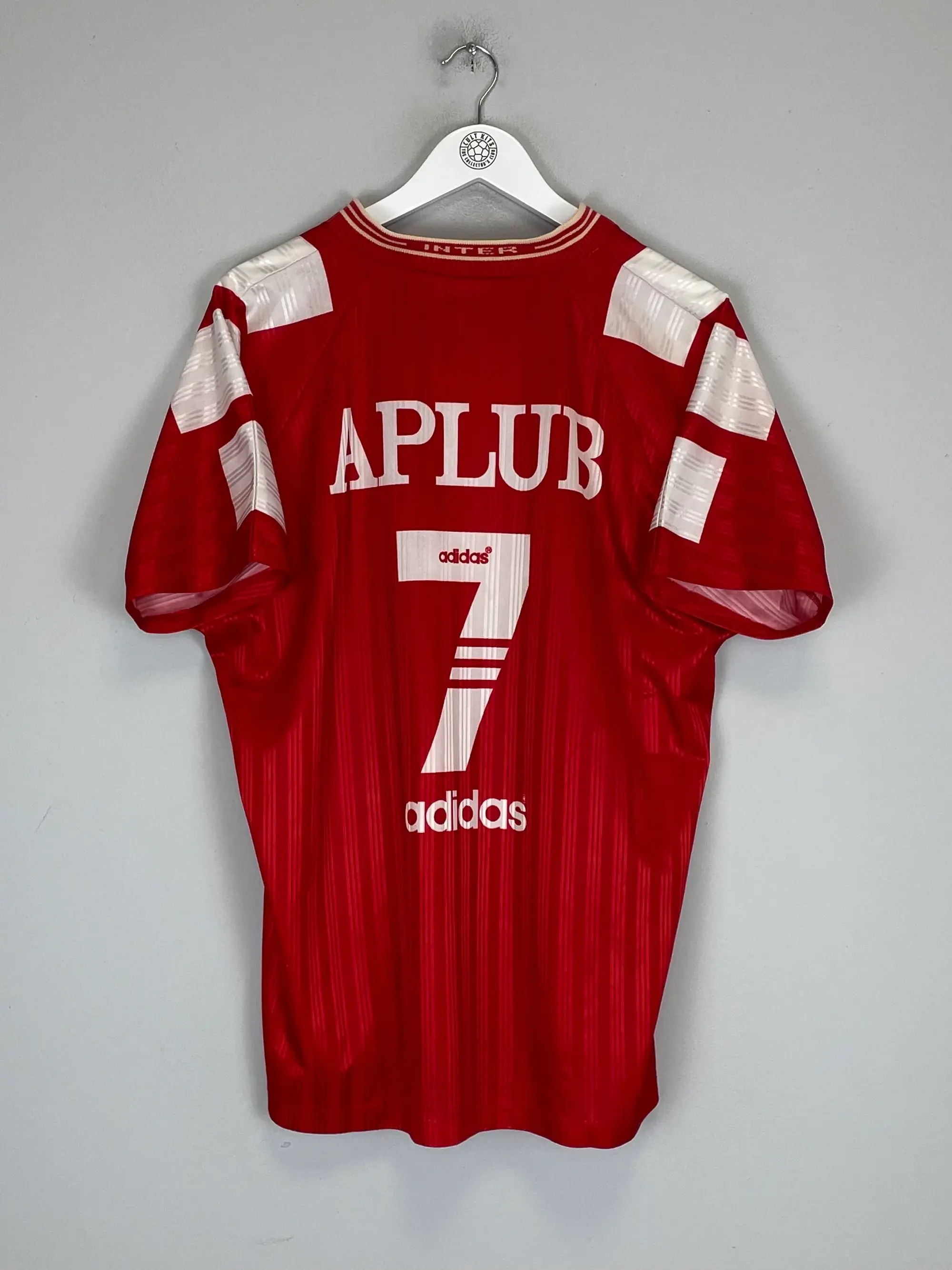 CULT KITS - 1995/97 INTERNACIONAL #7 HOME SHIRT (M) ADIDAS