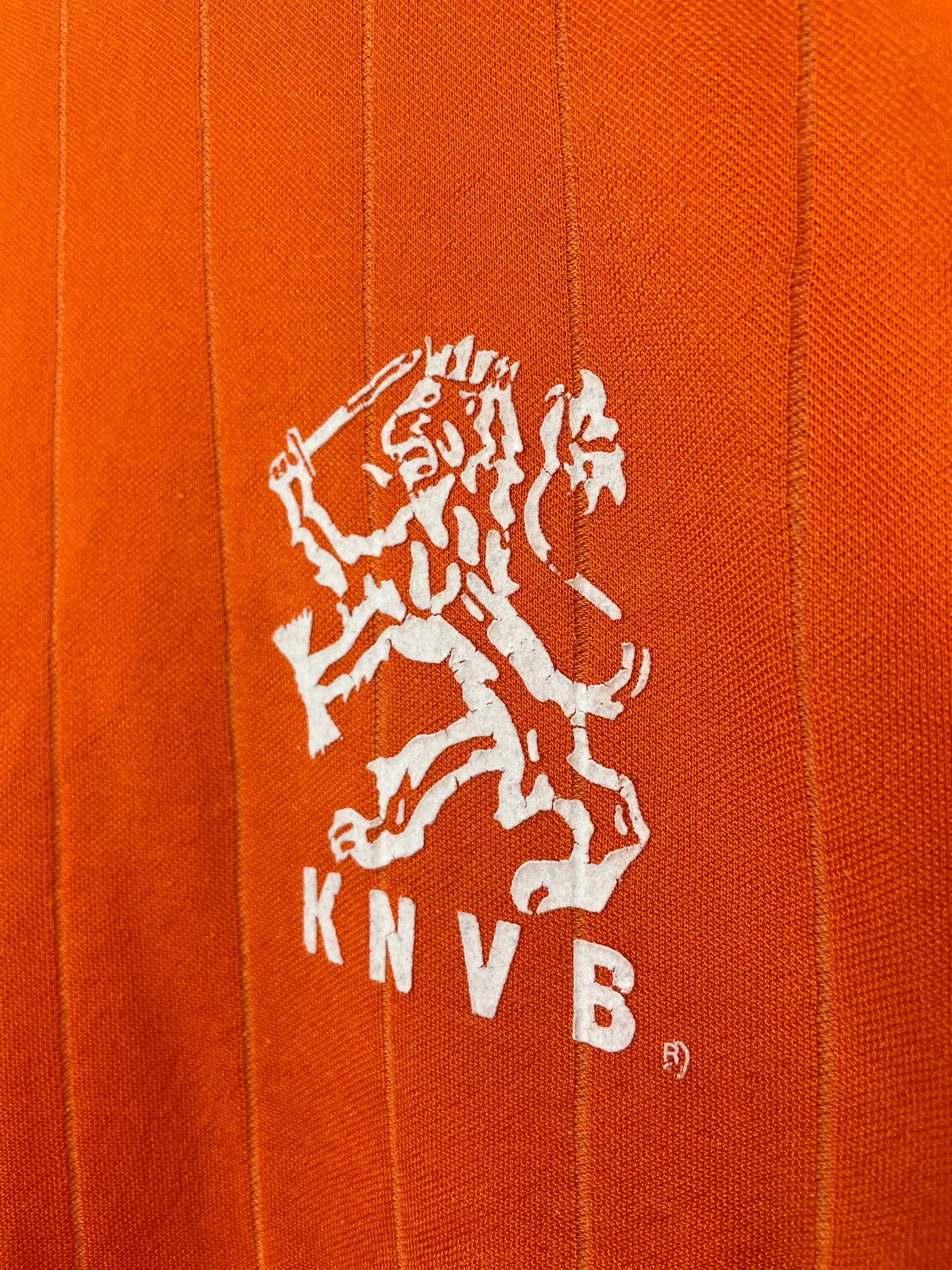 CULT KITS - 1982/83 NETHERLANDS HOME SHIRT (L) ADIDAS