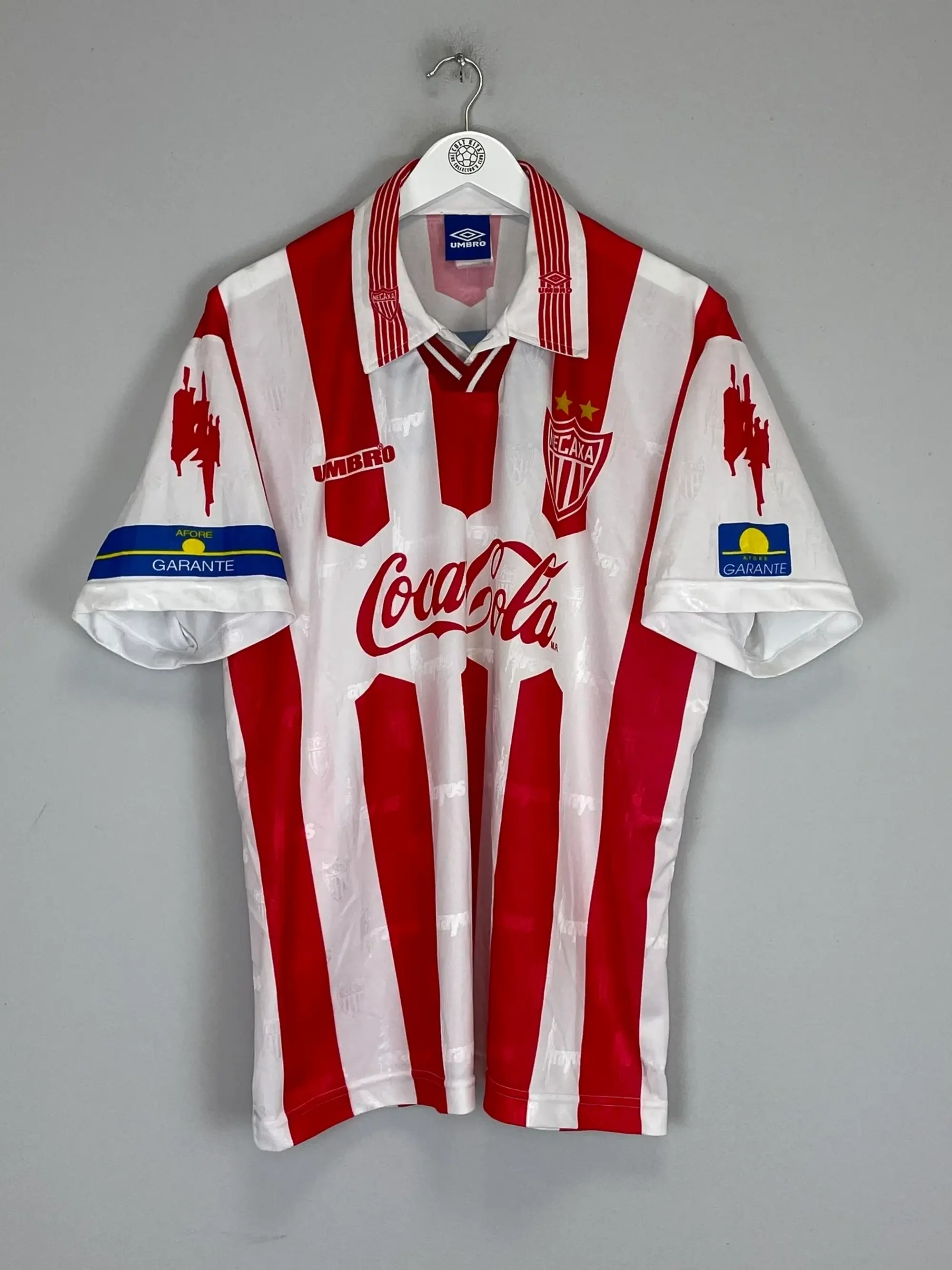 CULT KITS - 1998/99 NECAXA HOME SHIRT (L) UMBRO