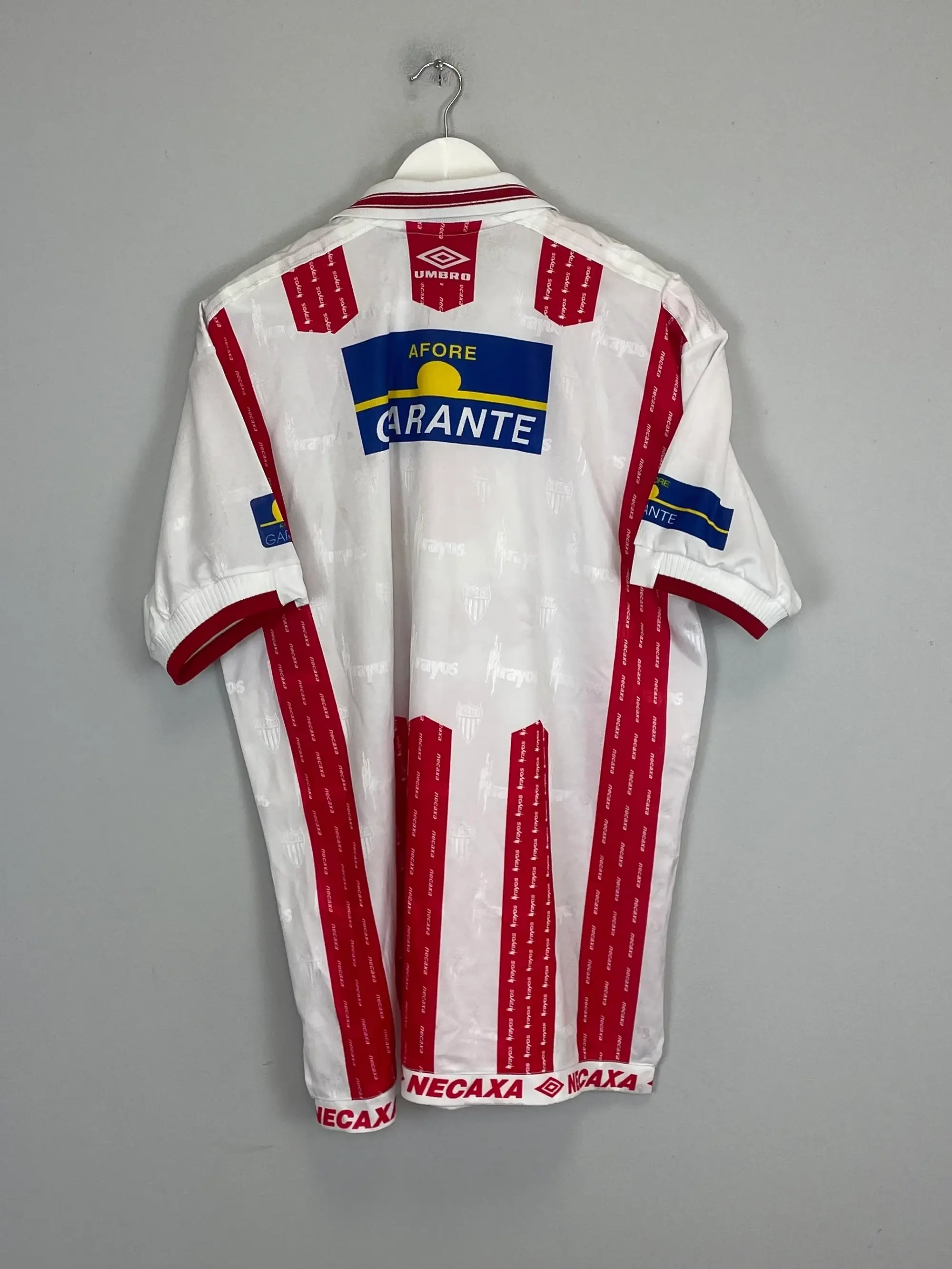 CULT KITS - 1999/00 NECAXA HOME SHIRT (XL) UMBRO