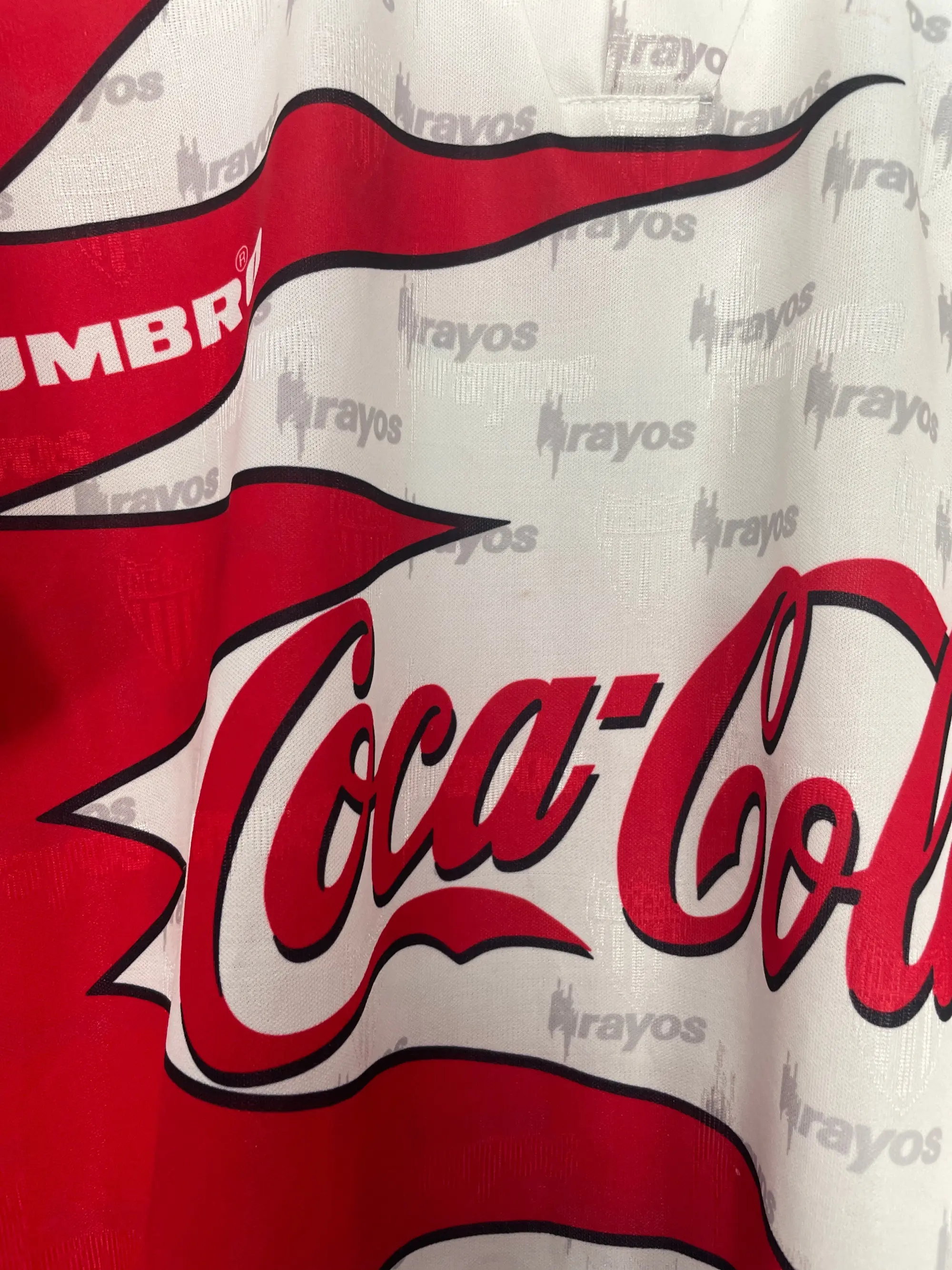 CULT KITS - 1999 NECAXA HOME SHIRT (L) UMBRO