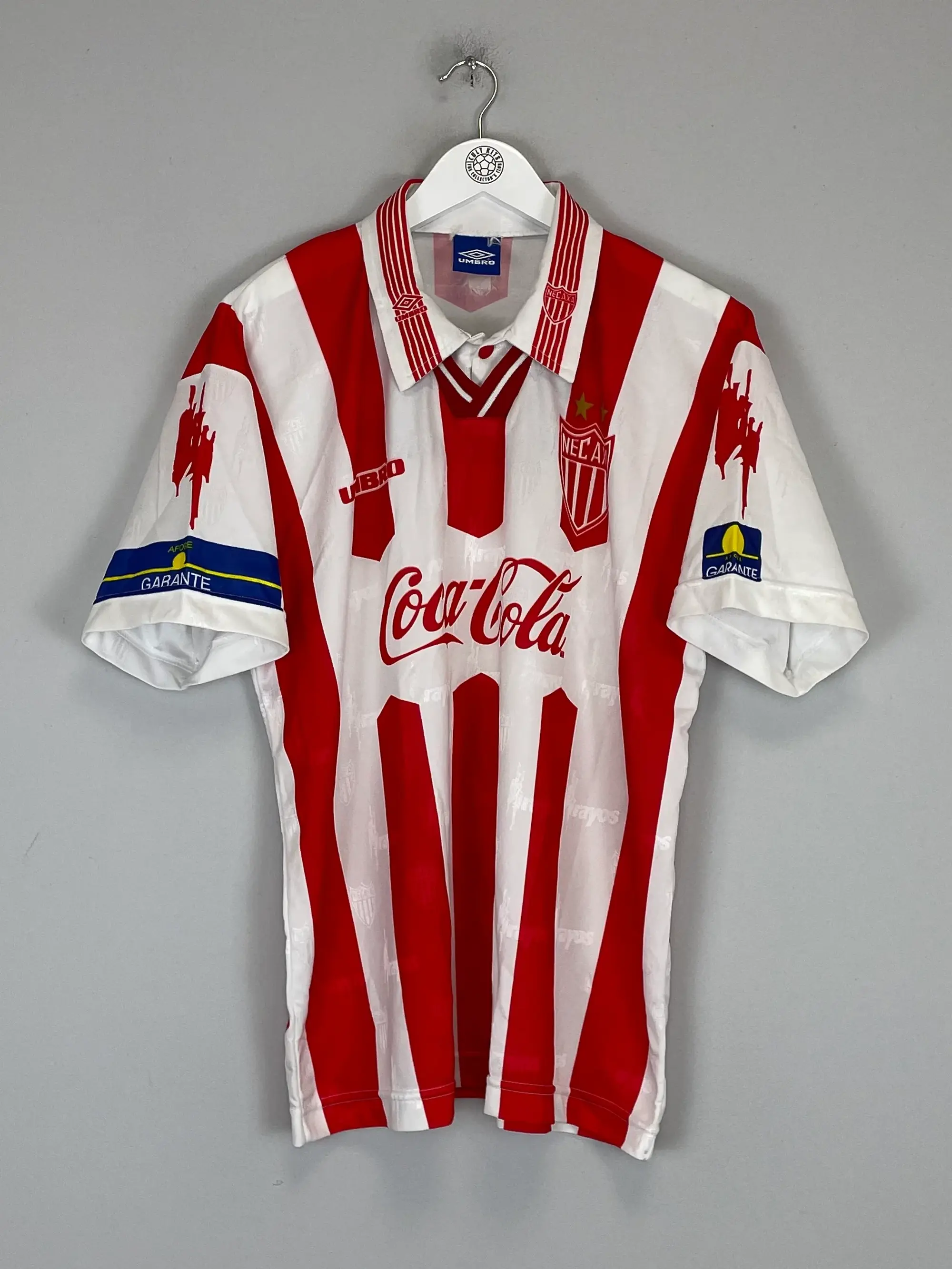 CULT KITS - 1998/99 NECAXA HOME SHIRT (L) UMBRO