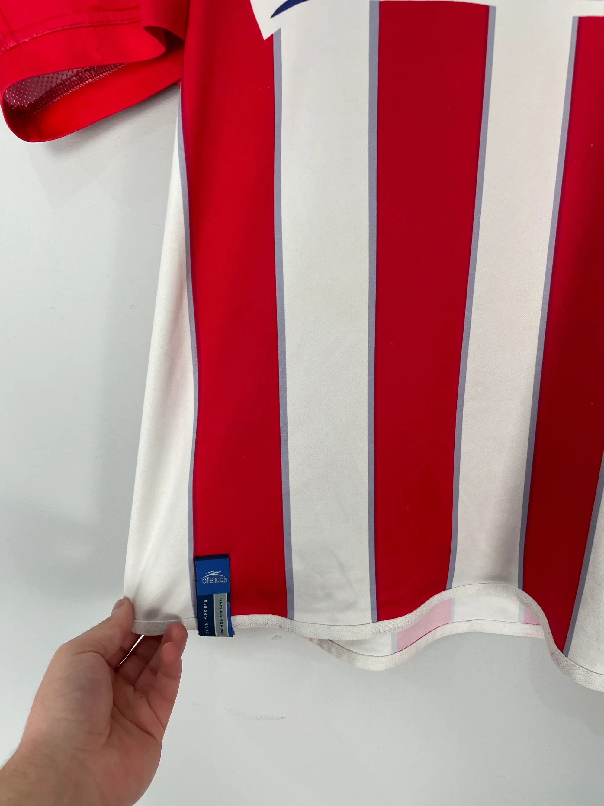 CULT KITS - 2003/05 NECAXA *SIGNED* #9 HOME SHIRT (XL) ATLETICA