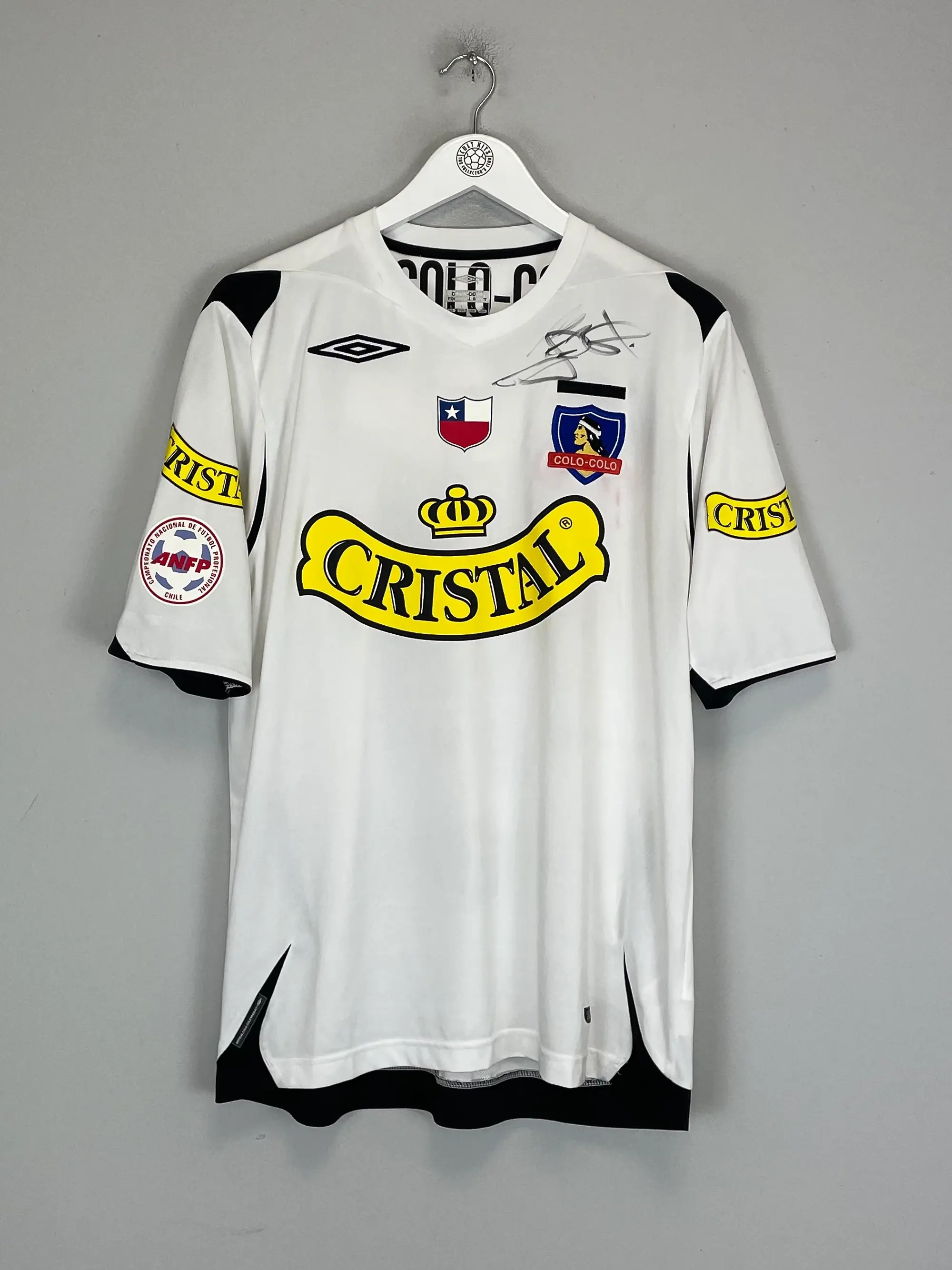 2008/09 COLO COLO FIERRO #11 *SIGNED* HOME SHIRT (L) UMBRO | Cult Kits