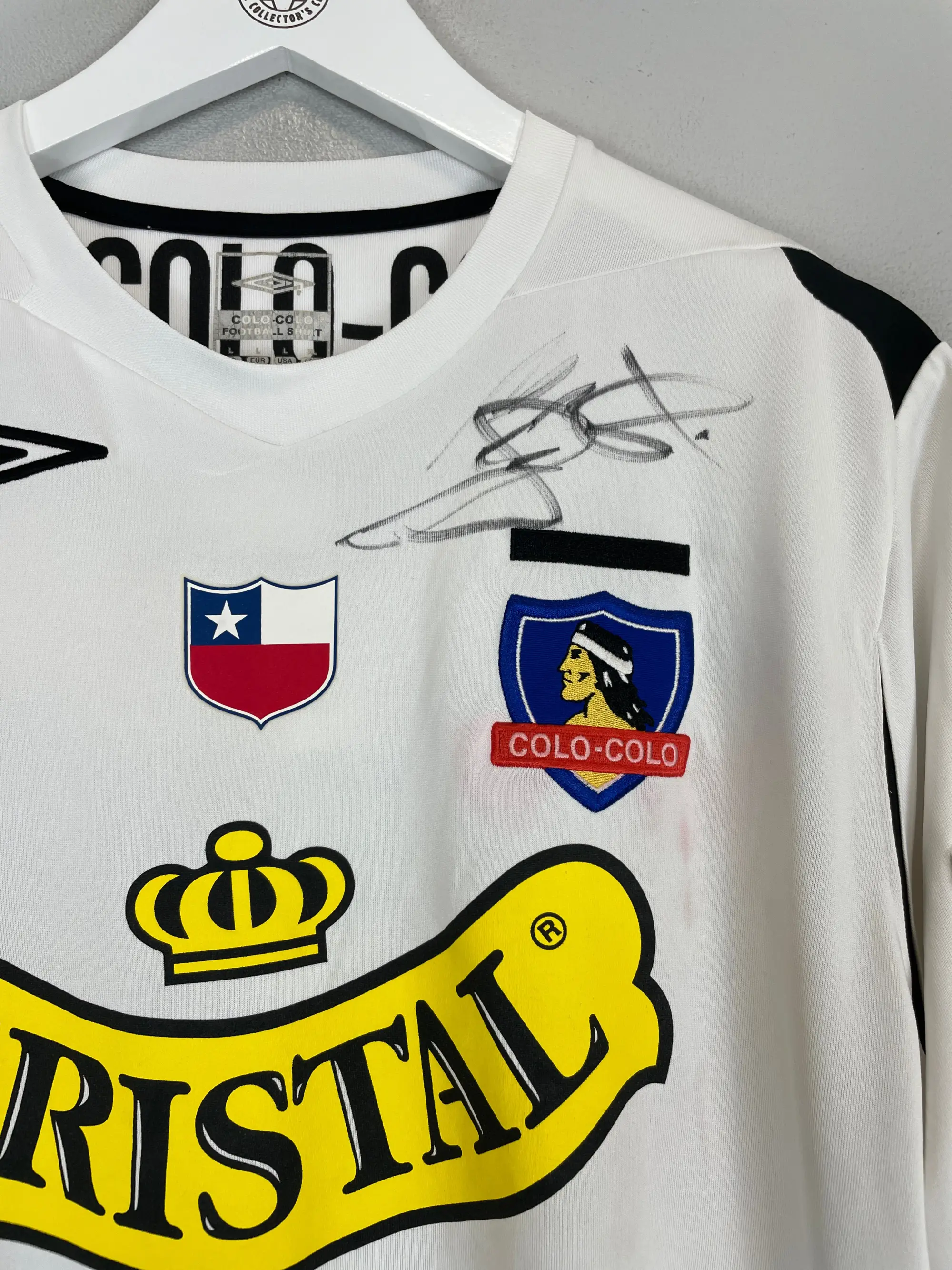 2008/09 COLO COLO FIERRO #11 *SIGNED* HOME SHIRT (L) UMBRO | Cult Kits