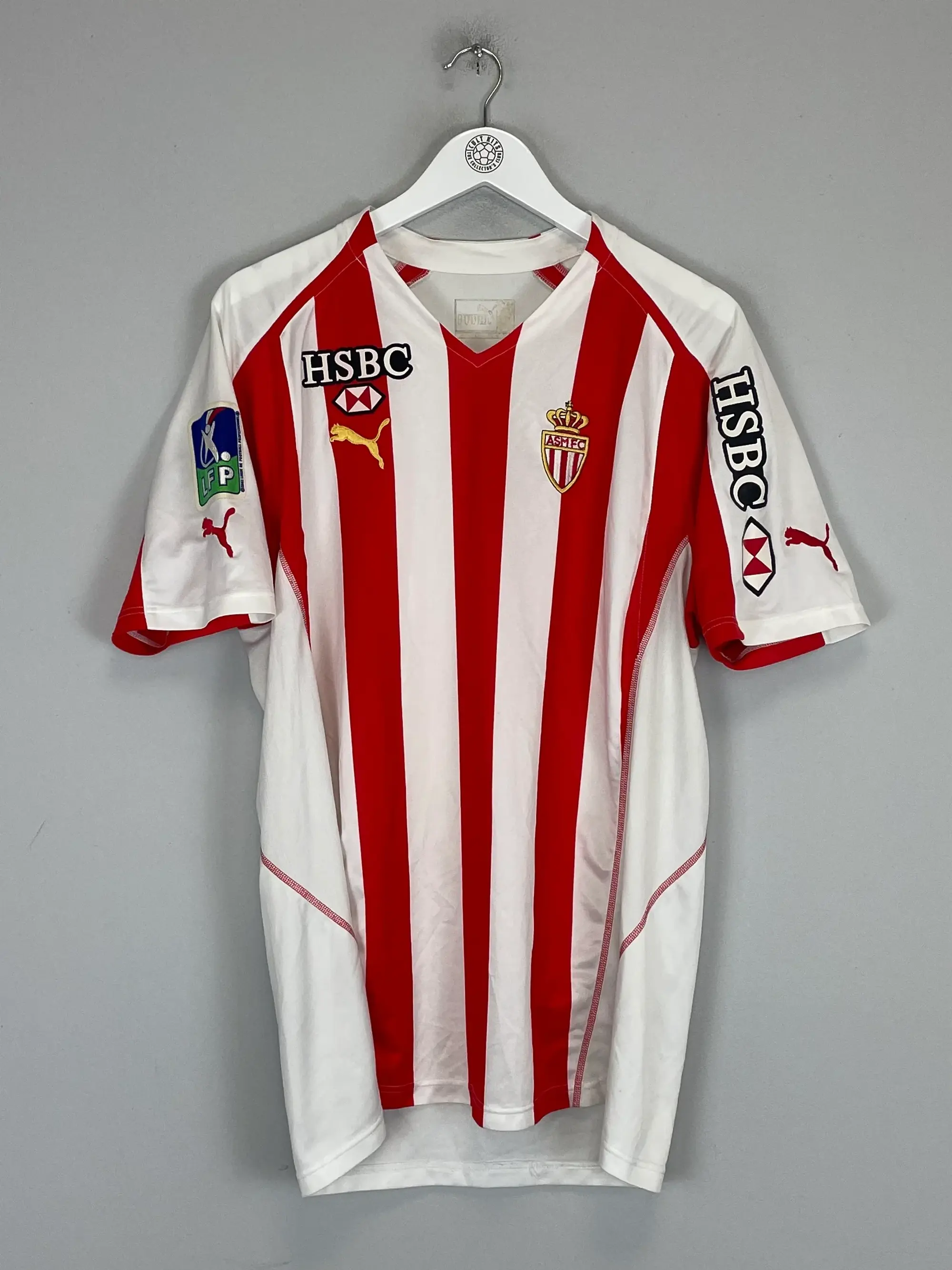 CULT KITS - 2005/06 MONACO MERIEM #21 *MATCH ISSUE* HOME SHIRT (L) PUMA
