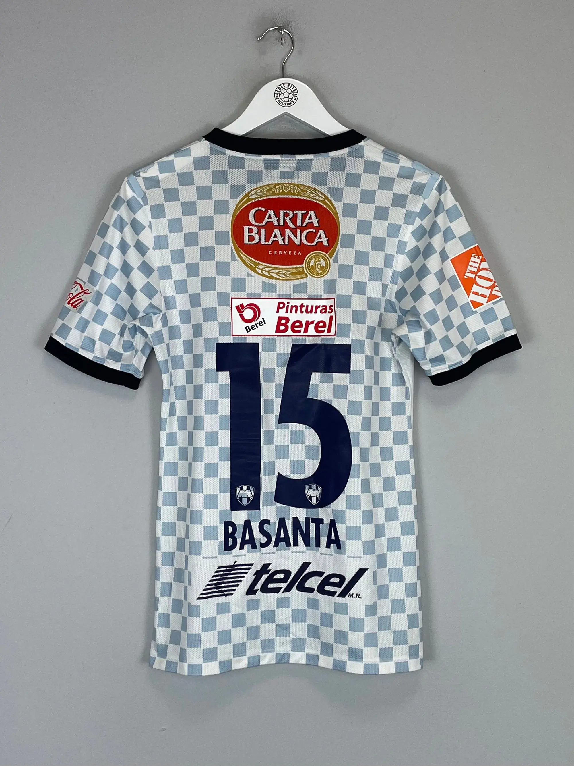 CULT KITS - 2013 MONTERREY BASANTA #15 *PLAYER ISSUE* AWAY SHIRT (S) NIKE