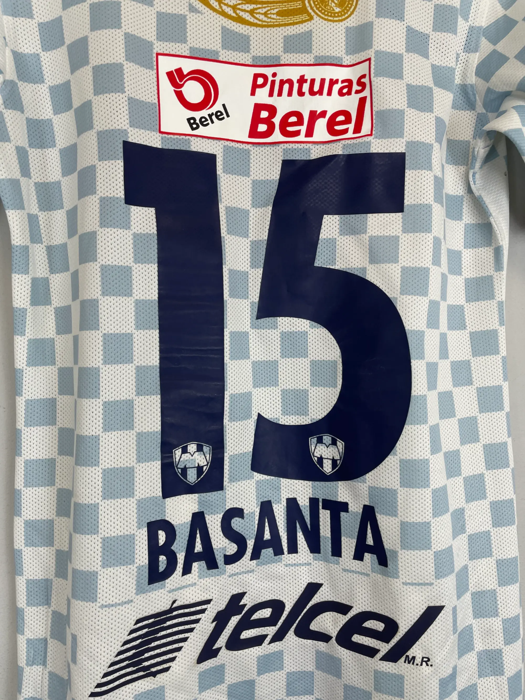 CULT KITS - 2013 MONTERREY BASANTA #15 *PLAYER ISSUE* AWAY SHIRT (S) NIKE