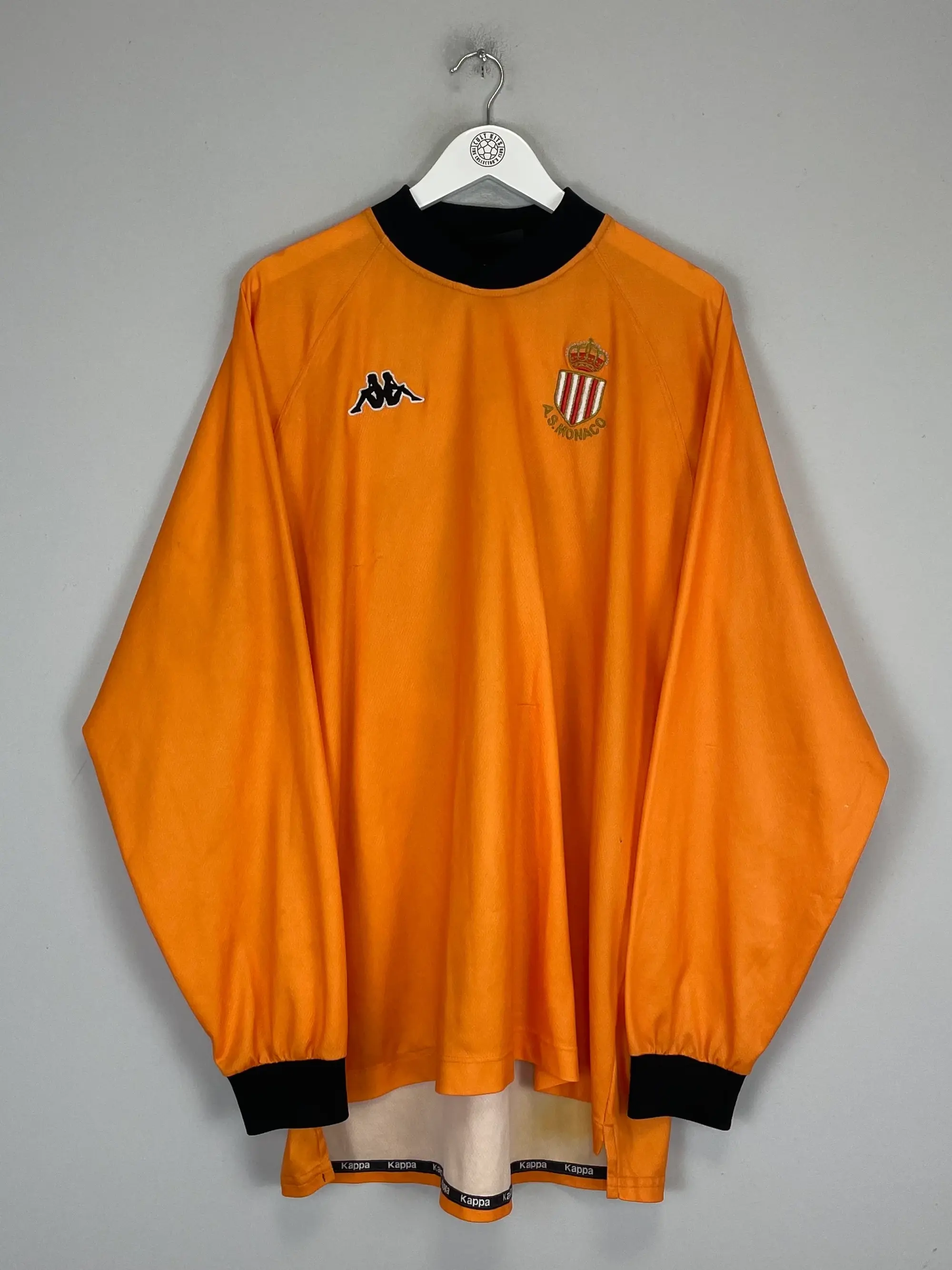CULT KITS - 2000/01 MONACO #16 GK SHIRT (XL) KAPPA