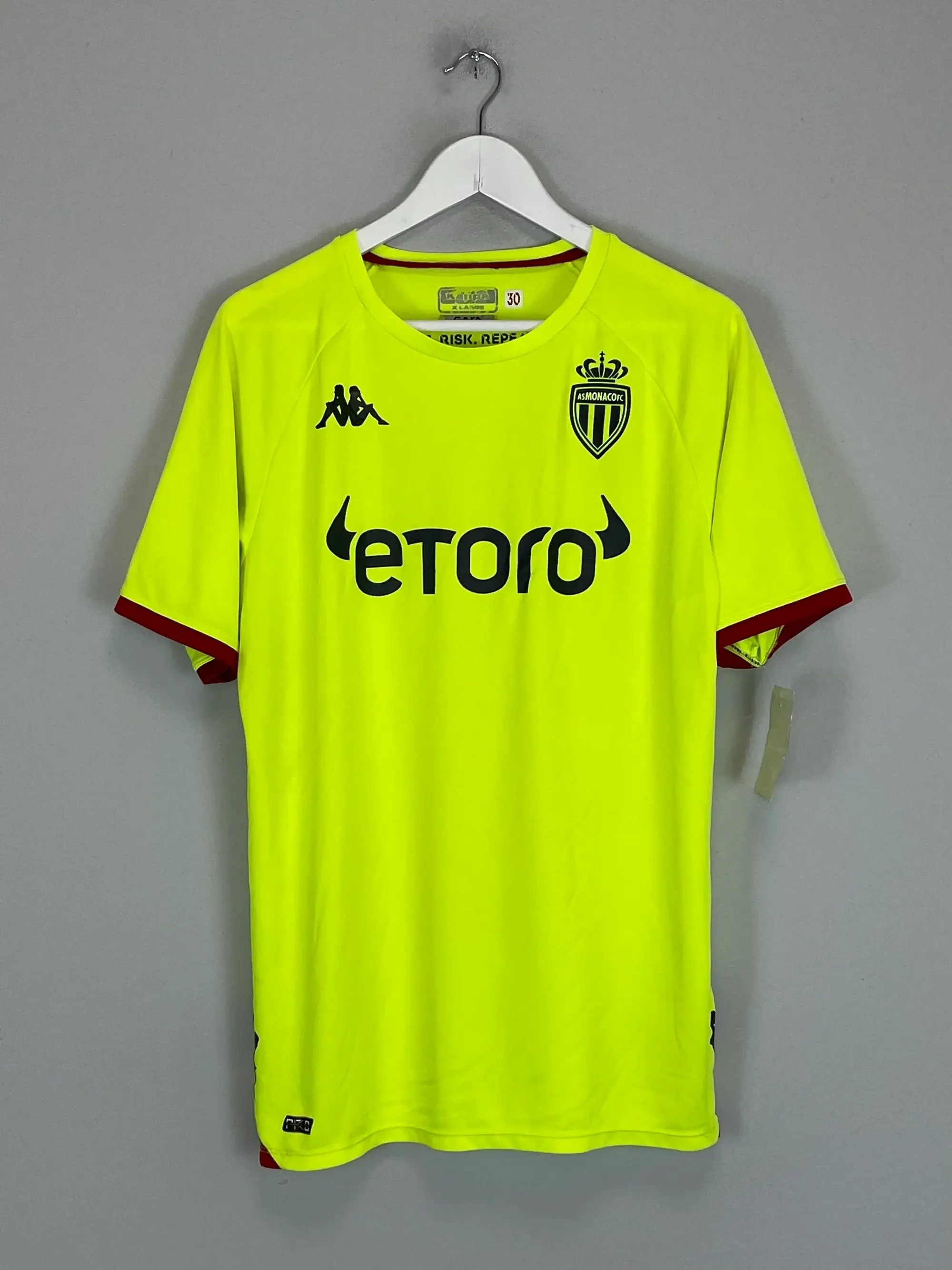 CULT KITS - 2020/21 MONACO *BNWT* GK SHIRT (XL) KAPPA