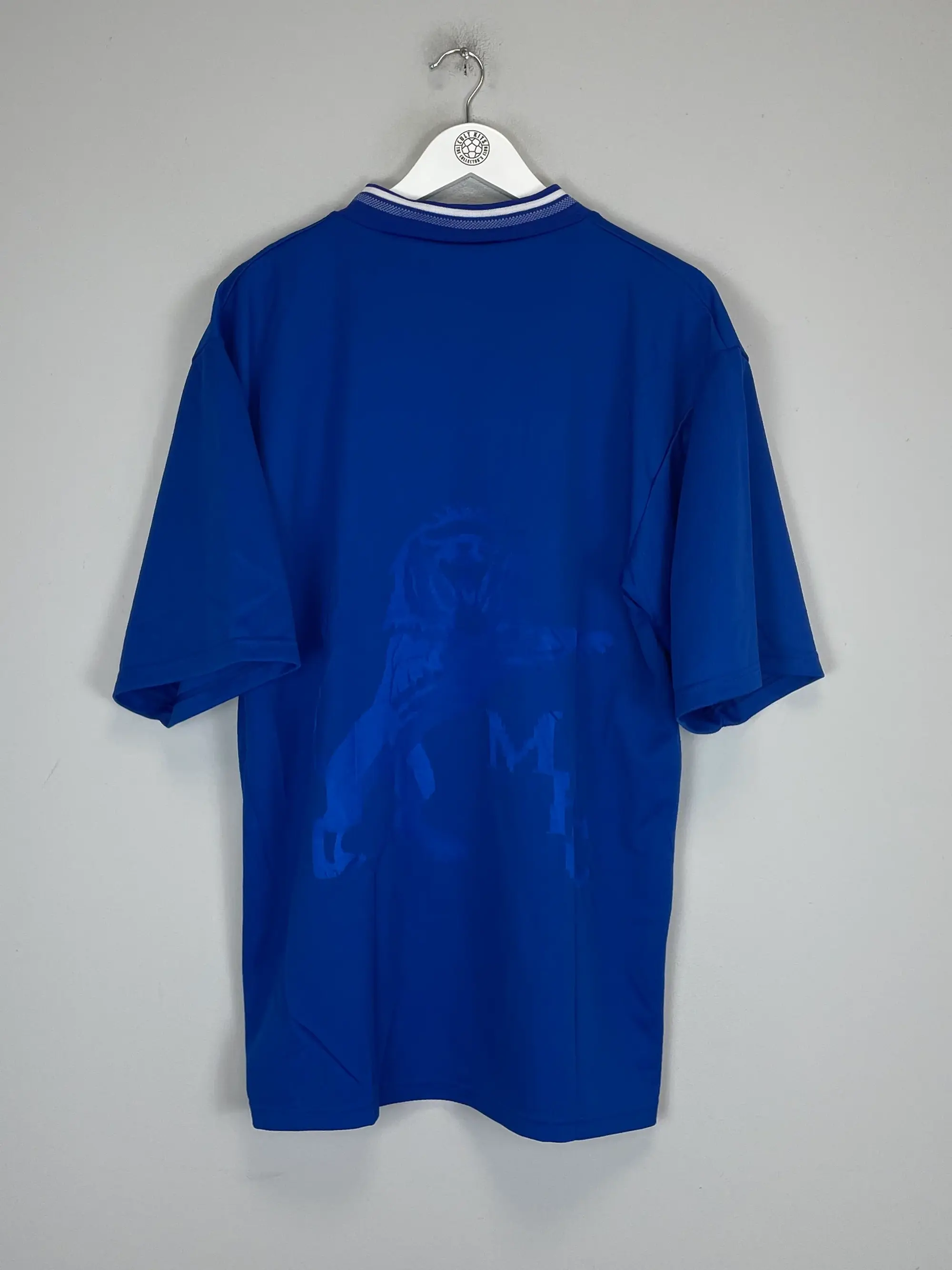 CULT KITS - 1996/97 MILLWALL *MINT* HOME SHIRT (L) ASICS