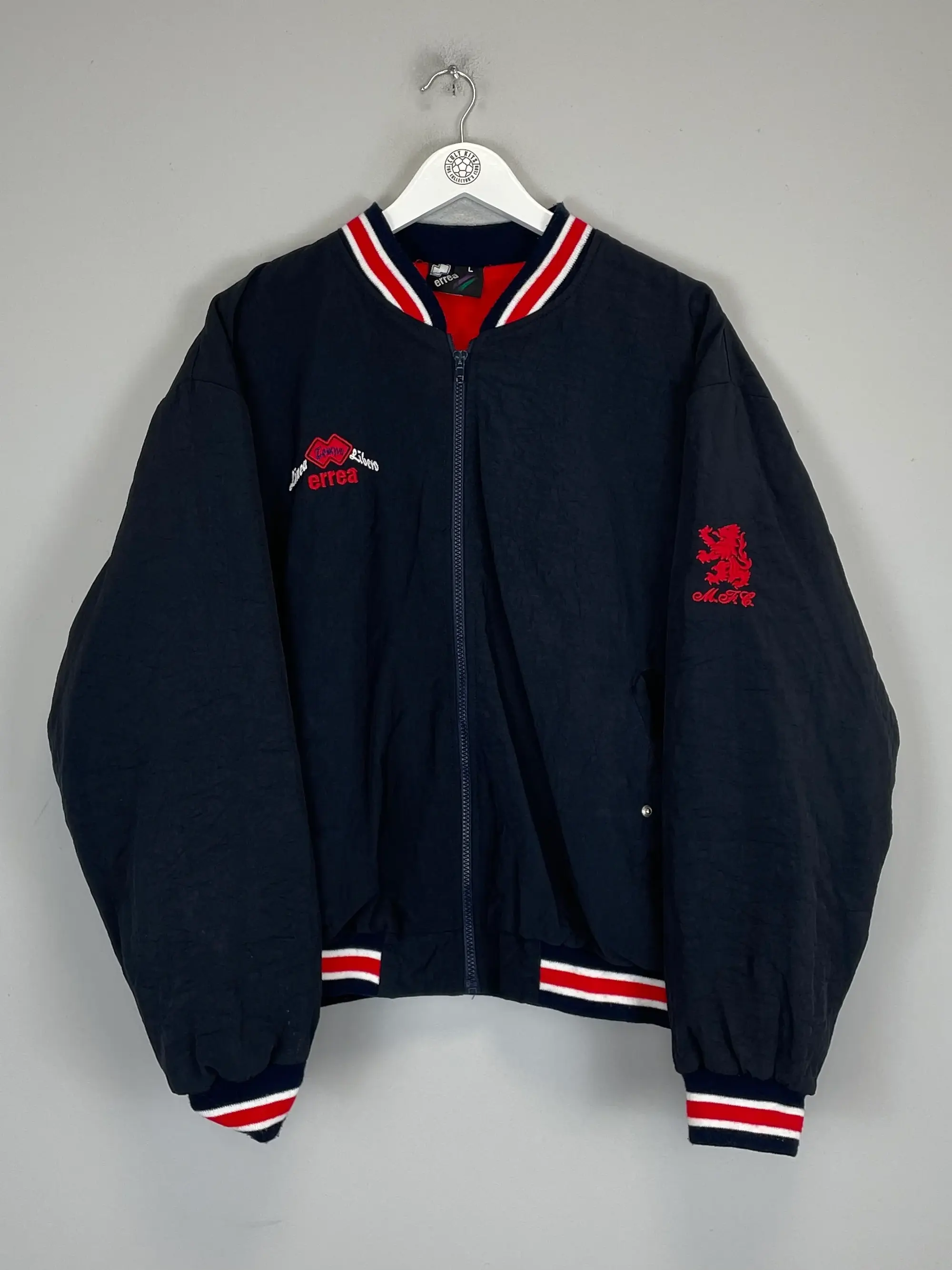 CULT KITS - 2001/07 MIDDLESBROUGH BOMBER JACKET (L) ERREA