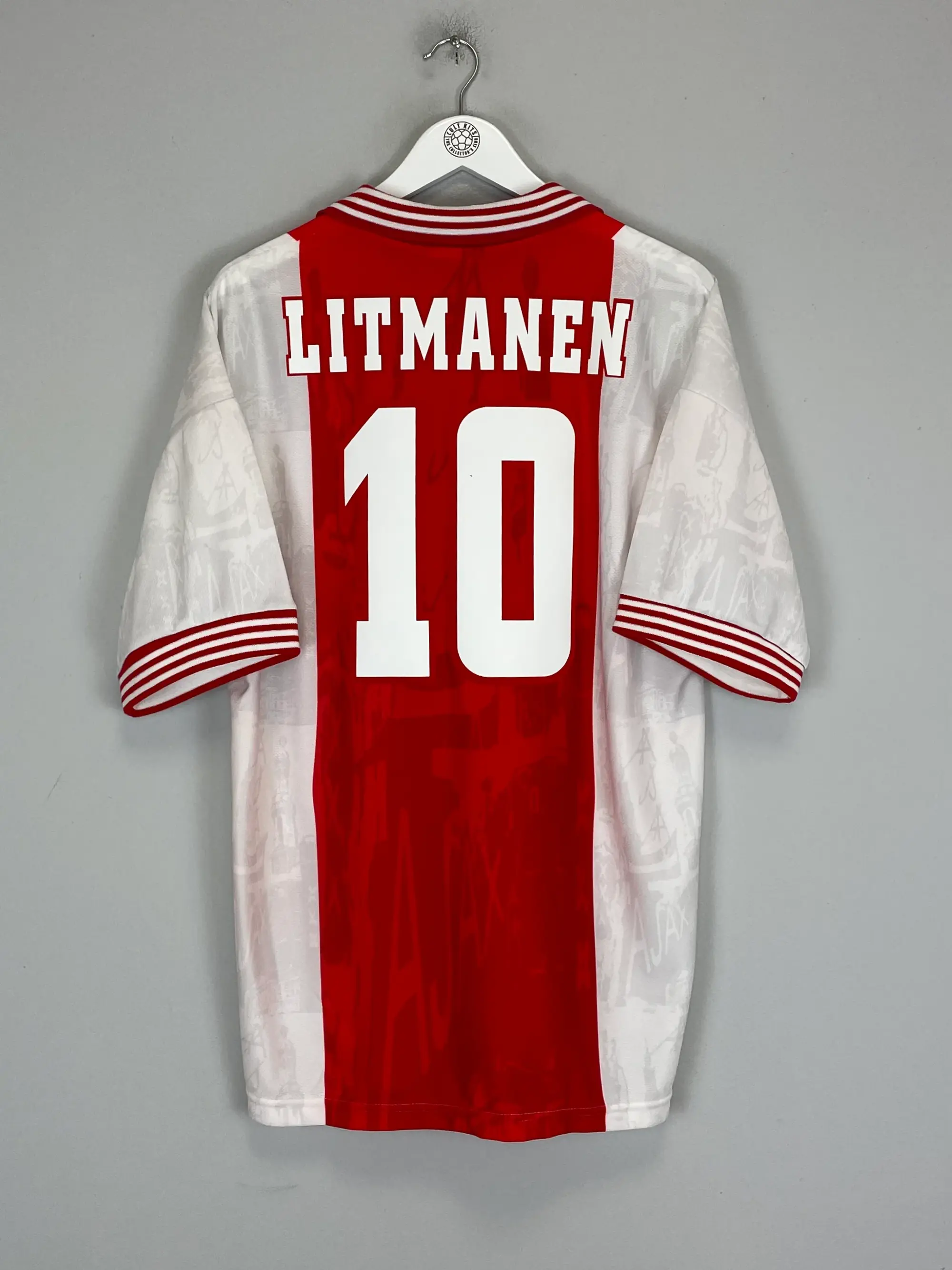 1996/97 AJAX LITMANEN #10 HOME SHIRT (L) UMBRO | Cult Kits