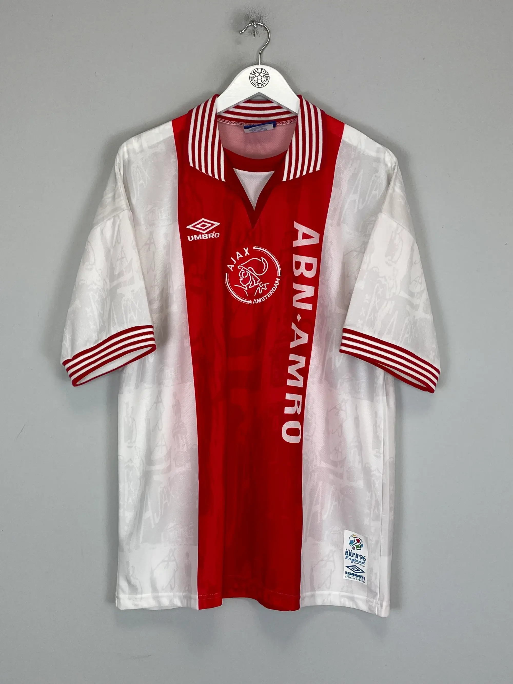 1996/97 AJAX LITMANEN #10 HOME SHIRT (L) UMBRO | Cult Kits