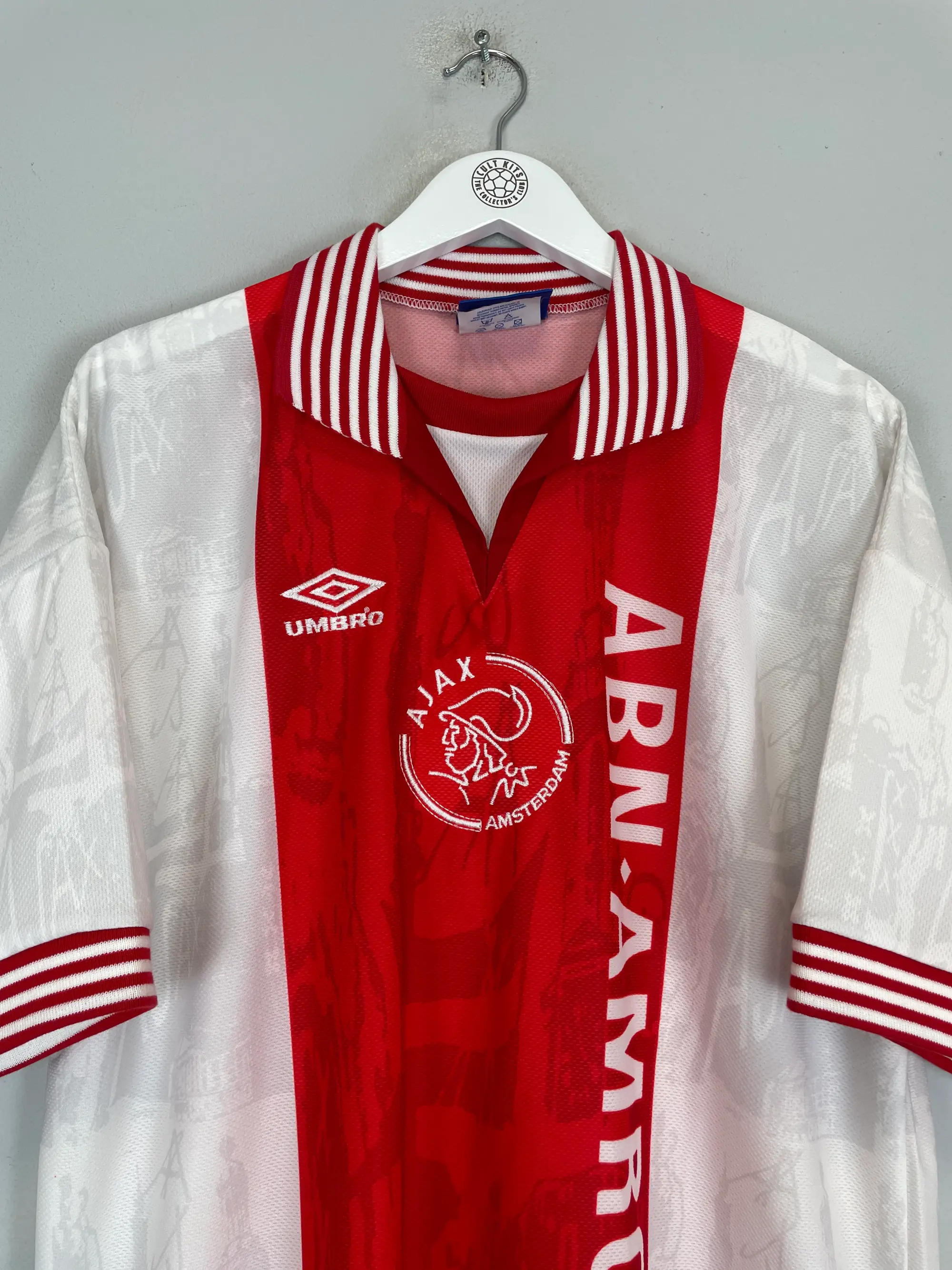 1996/97 AJAX LITMANEN #10 HOME SHIRT (L) UMBRO | Cult Kits