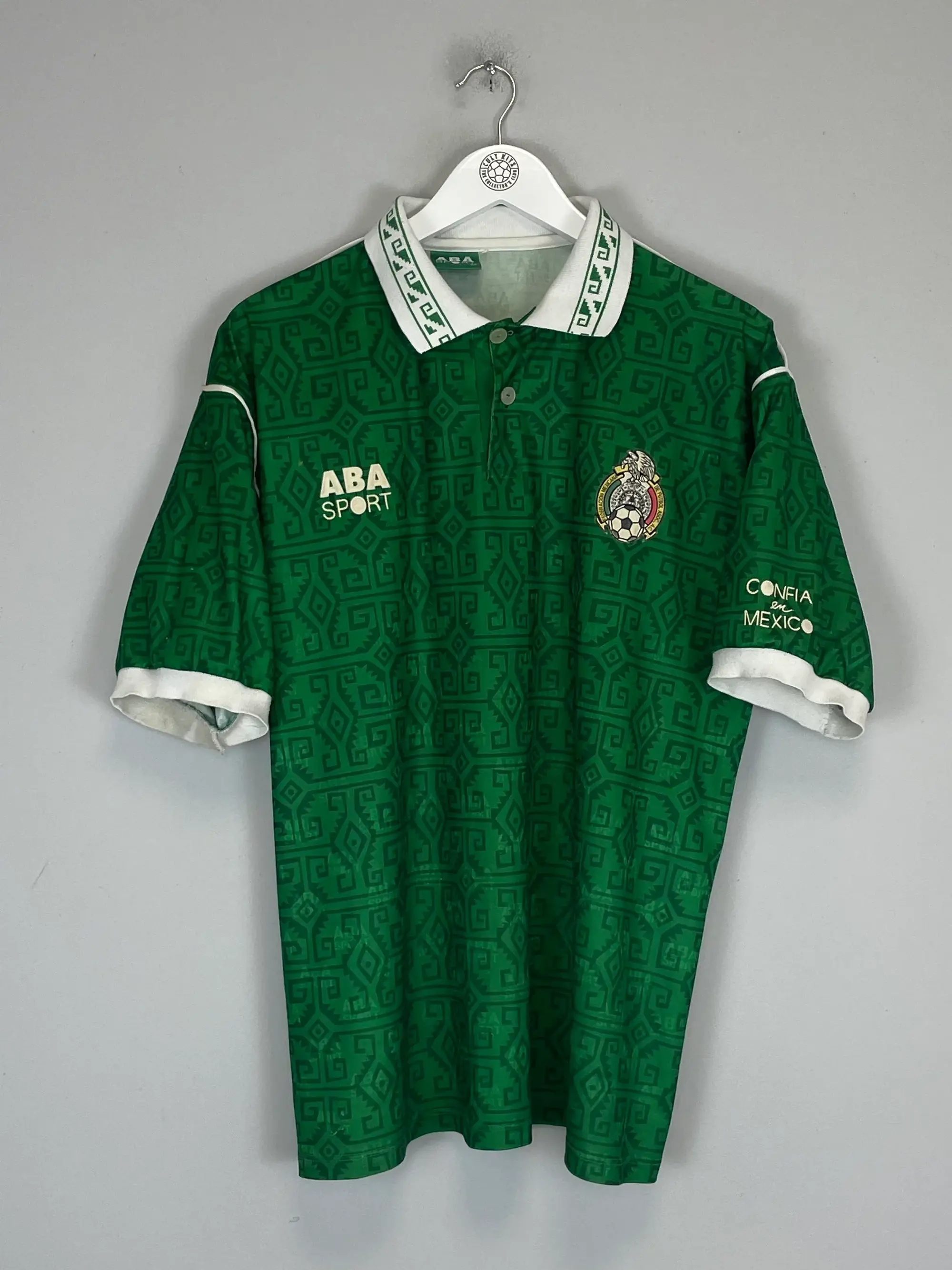 CULT KITS - 1995/96 MEXICO SHOME SHIRT (L) ABA SPORT