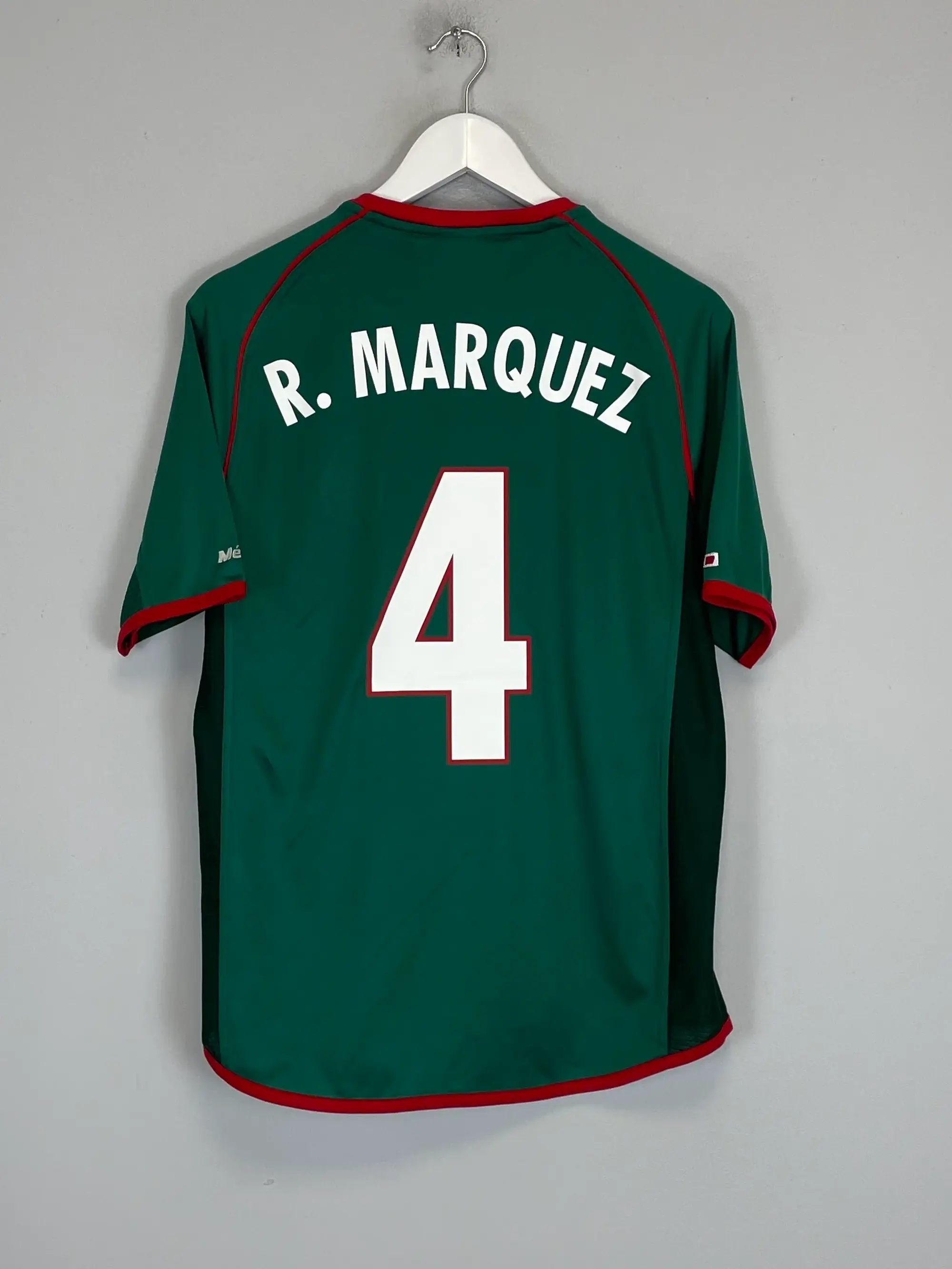 CULT KITS - 2002/03 MEXICO MARQUEZ #4 HOME SHIRT (S) ATLETICA
