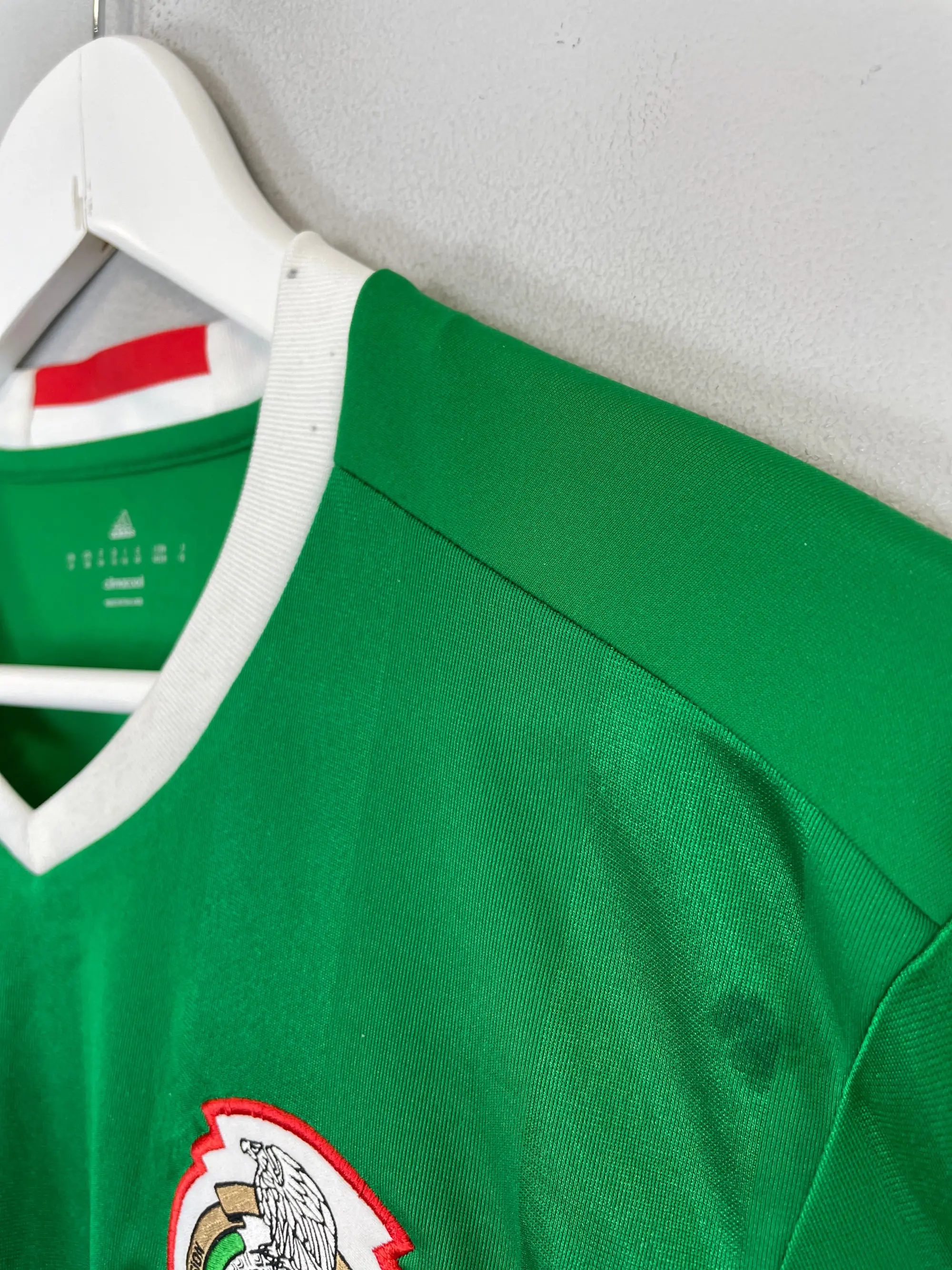 CULT KITS - 2016/17 MEXICO MARQUEZ #4 L/S HOME SHIRT (M) ADIDAS